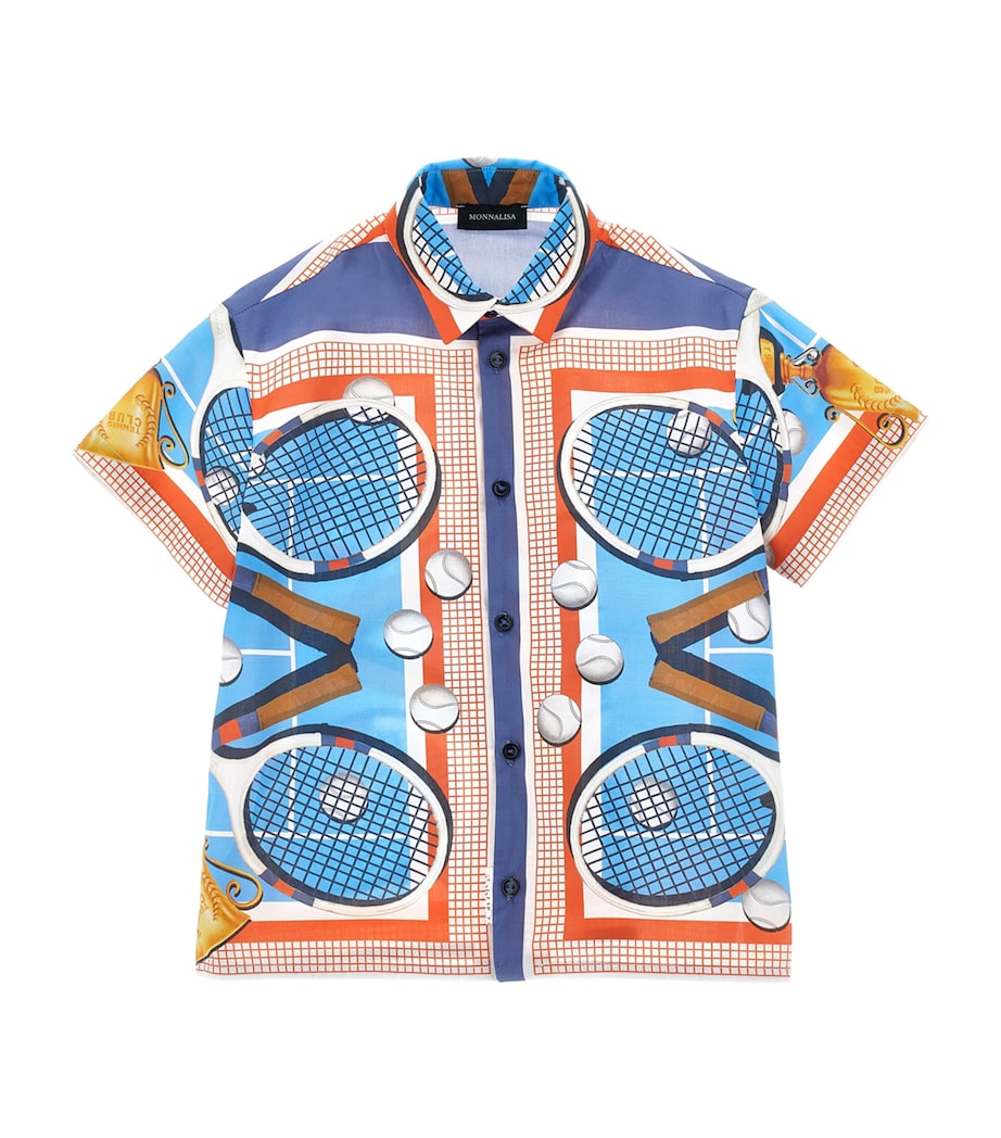 Tennis Print Shirt (24 Months - 12 Years) MULTICOLOR Image 1