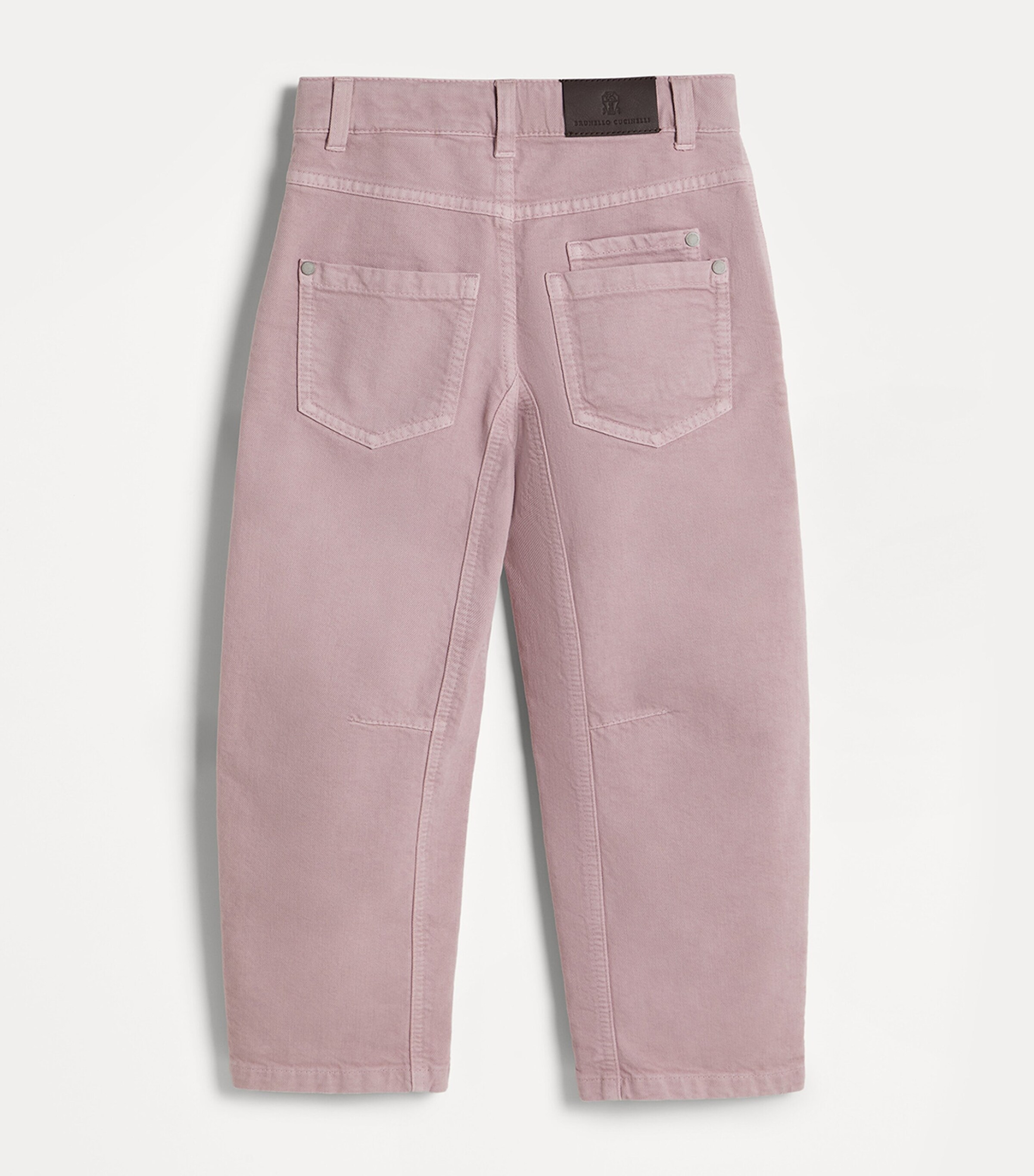 Brunello Cucinelli Kids Garment-Dyed Trousers (4-6 Years) Image 2