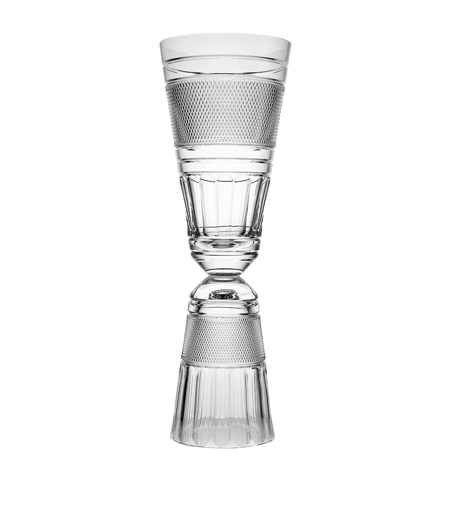 Crystal Copper Coast Statement Vase CLEAR Image 1