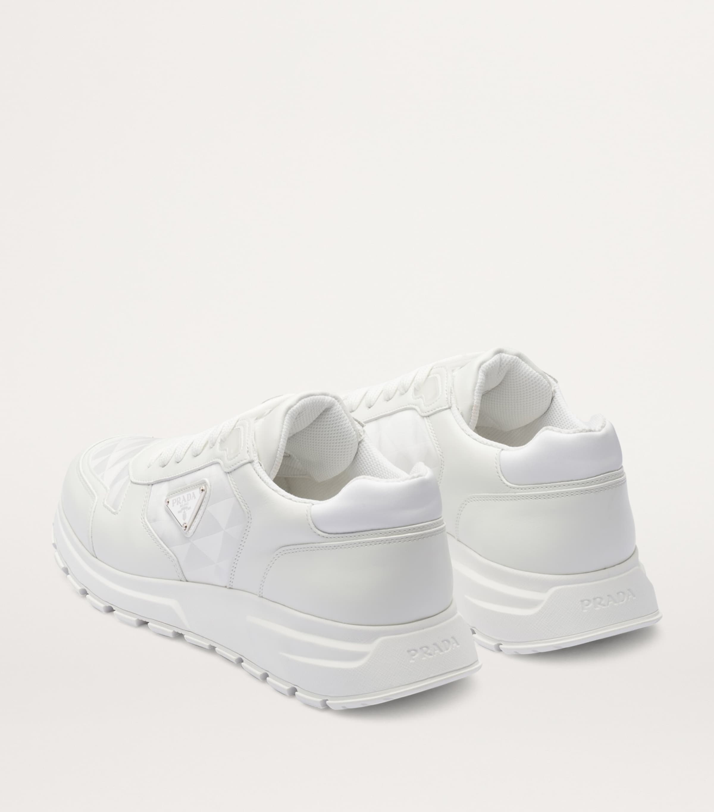 Prax 01 Re-Nylon and Leather Sneakers F0009 Image 5