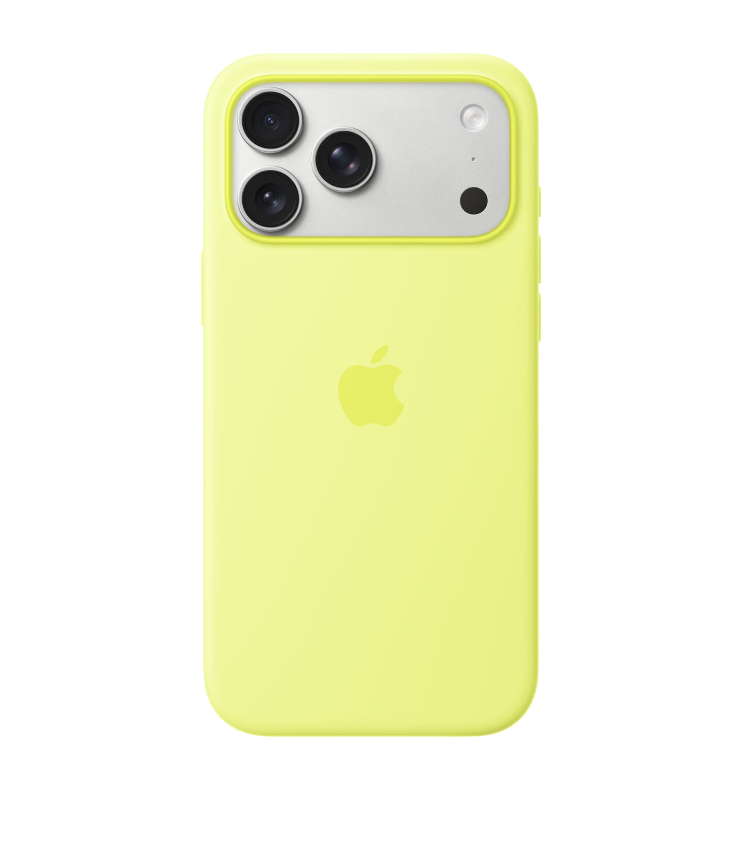 Silicone iPhone 17 Pro MagSafe Case YELLOW Image 1