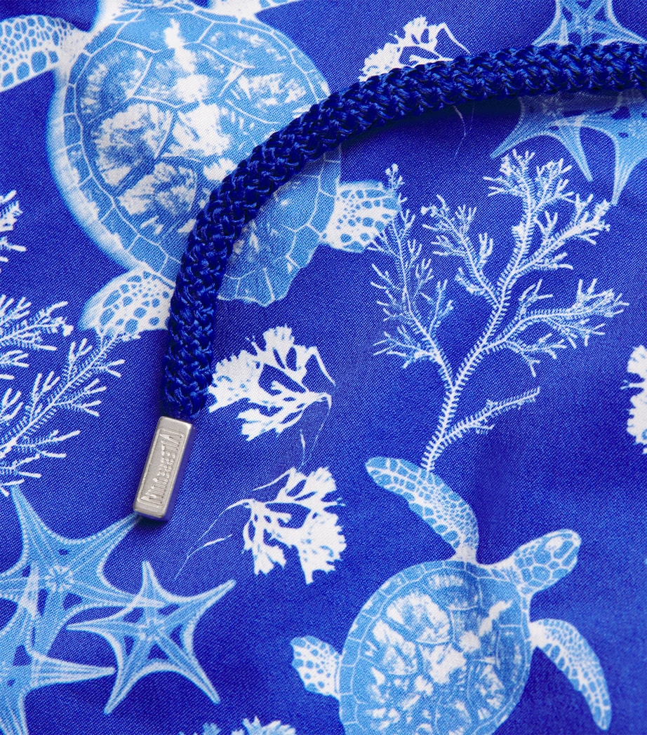 Turtle Print Swim Shorts 613-MARRAKECH Image 5