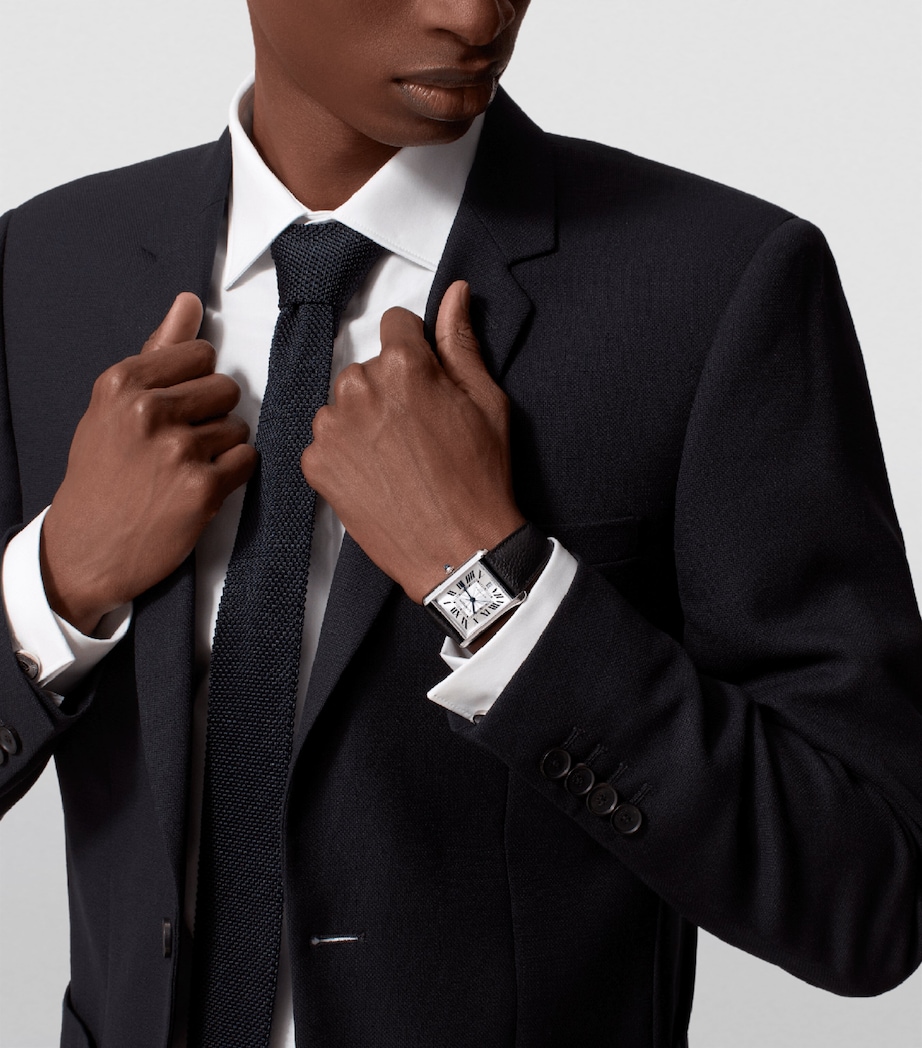 Cartier Stainless Steel Tank Must Watch 31mm Steel Image 7