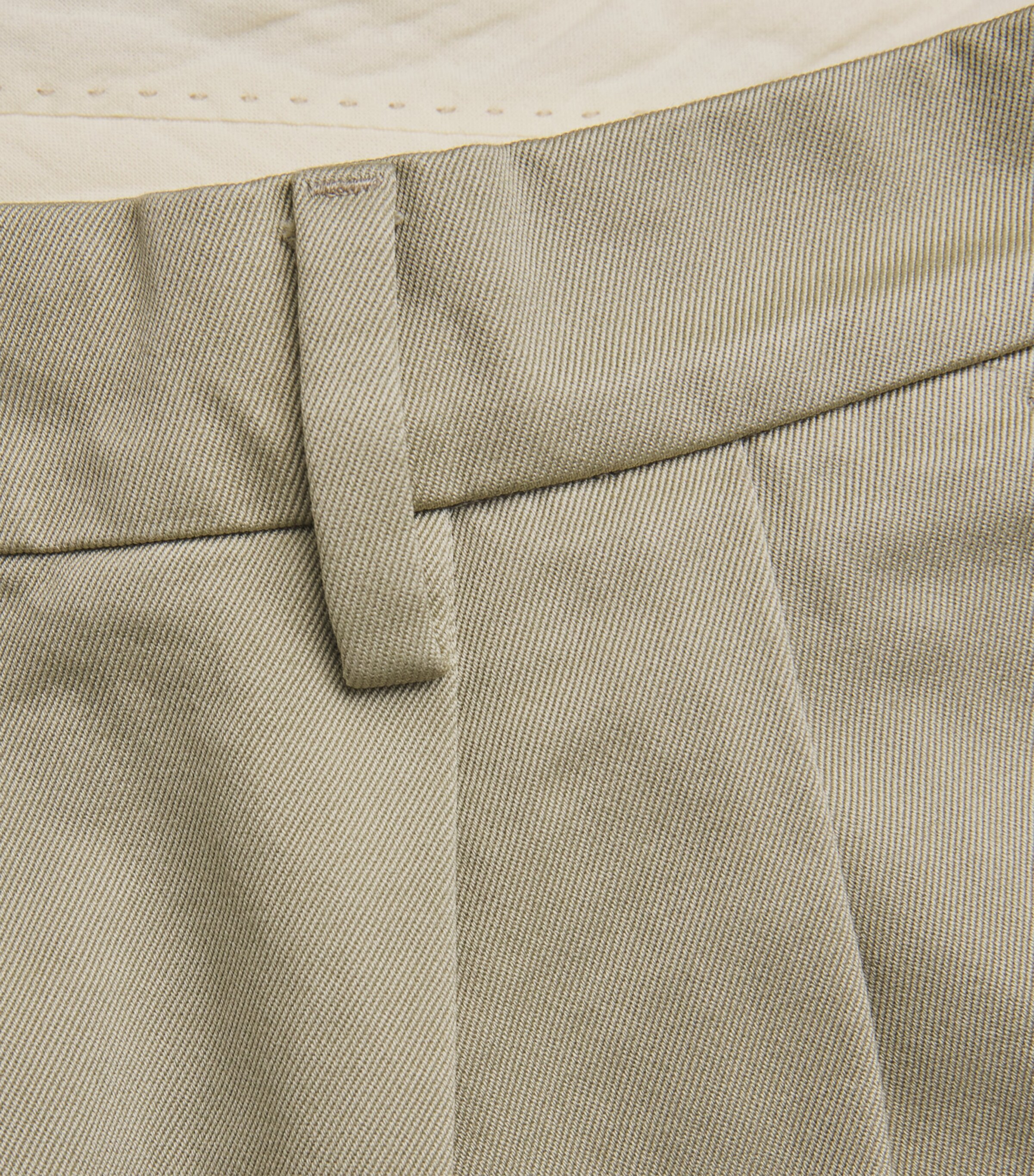 Barena Mens Cotton Gabardine Trousers Salvia Image 6