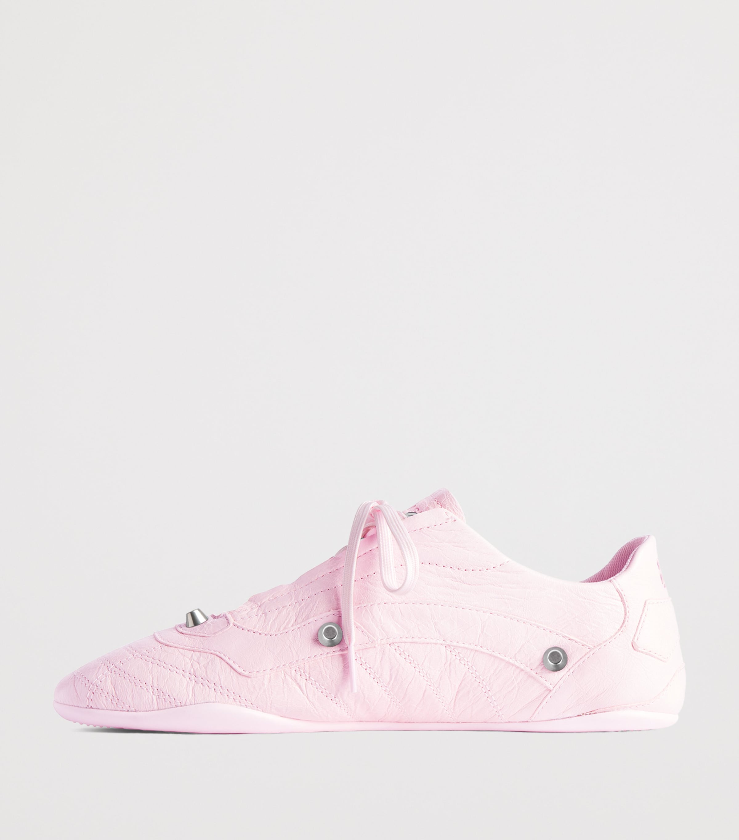 Balenciaga Leather City Sneakers Image 7