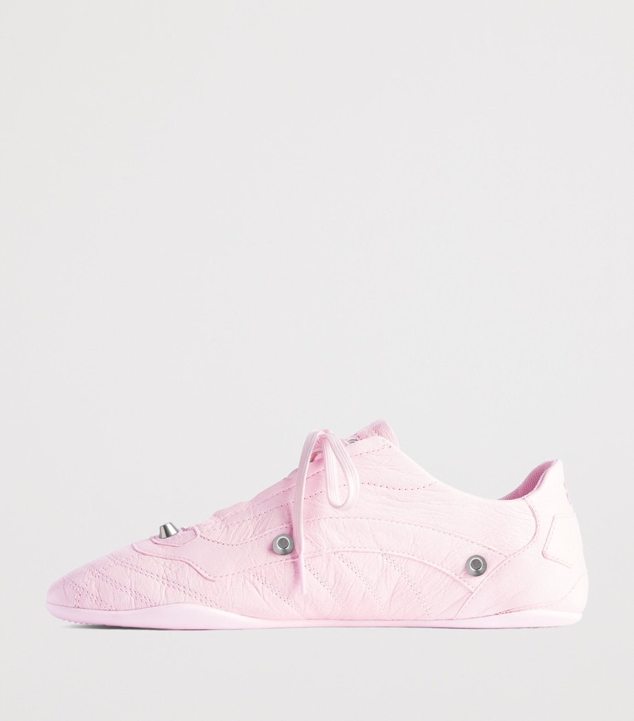 Balenciaga Leather City Sneakers Image 7