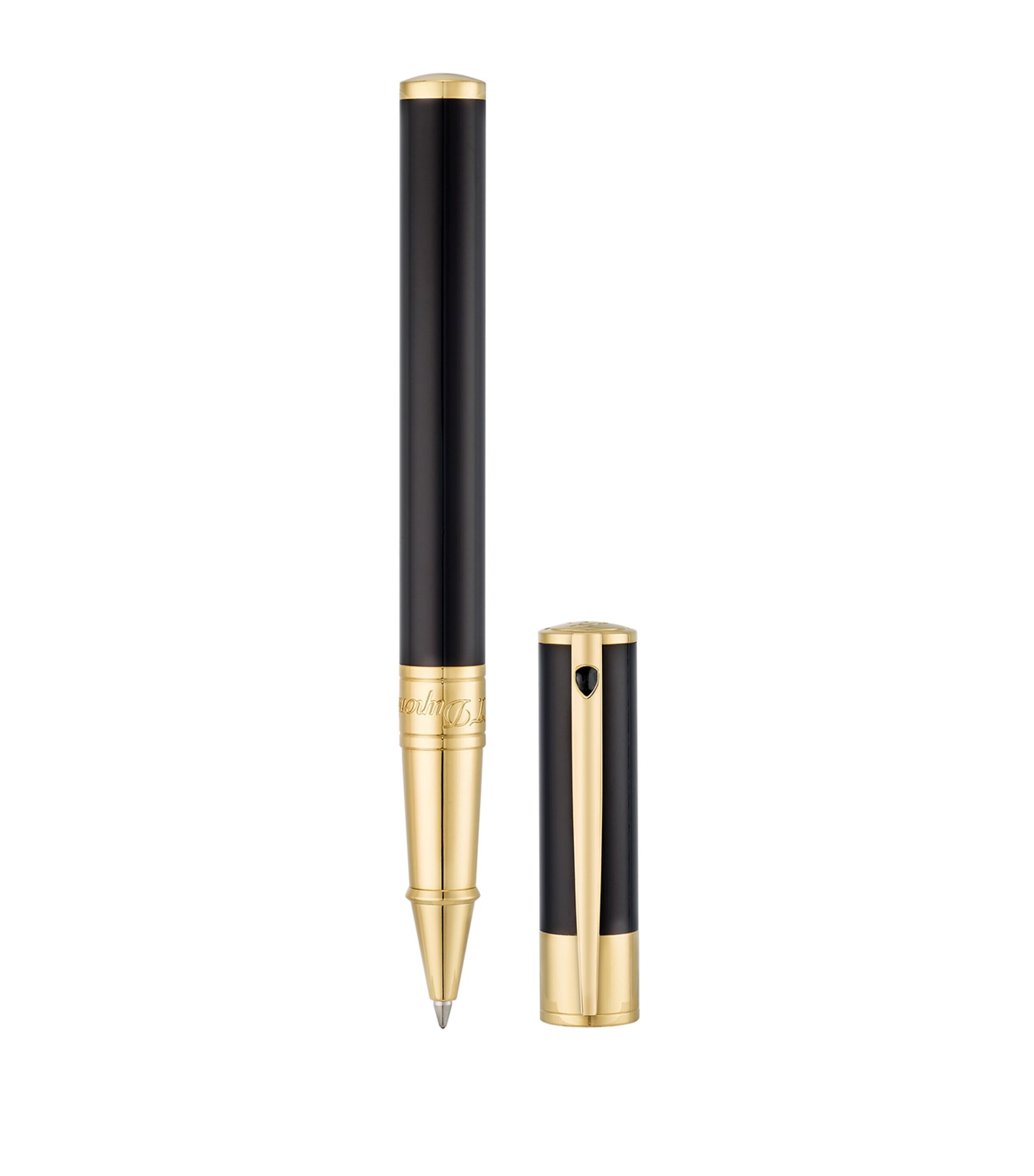 St Dupont S. T. Dupont D-initial Rollerball Pen In Black