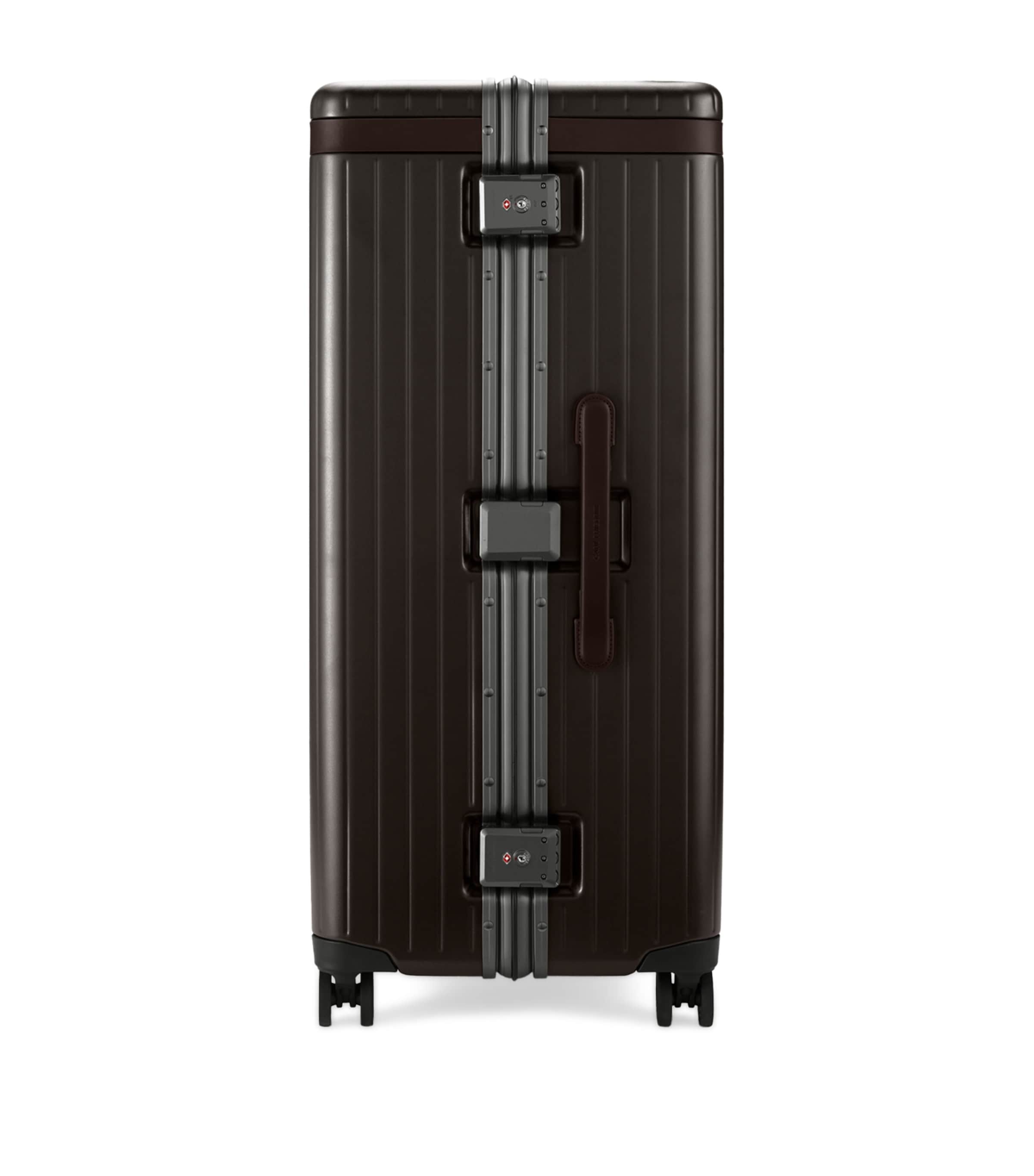 Carl Friedrik The Large Check-In Suitcase (79cm) Dark Brown Image 4