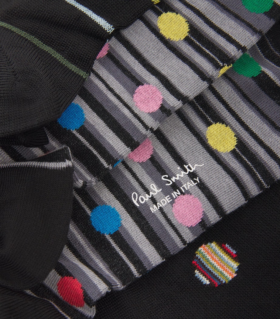 Cotton-Blend Seas Socks (Pack of 3) MULTICOLOUR Image 3