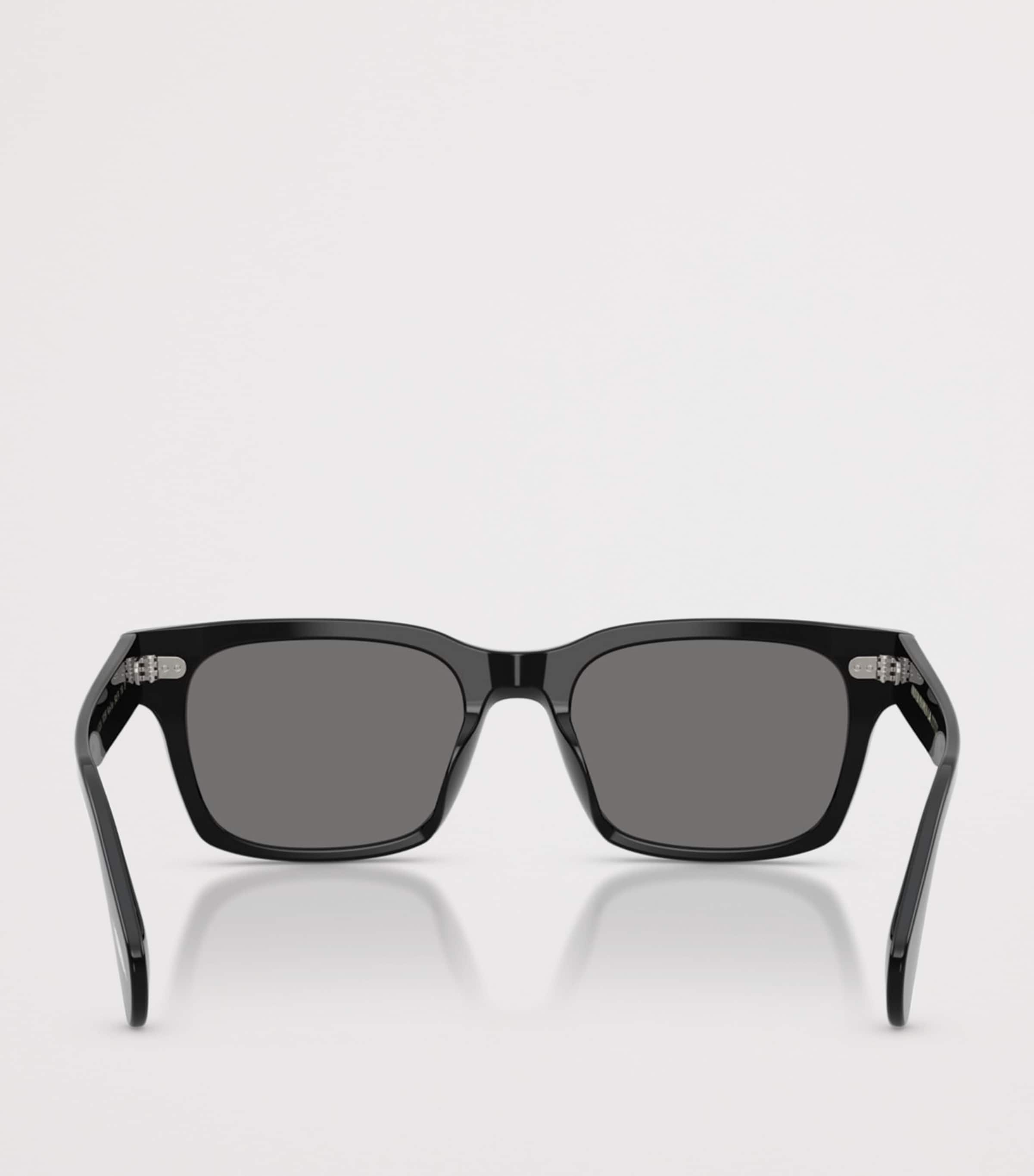 Oliver Peoples Ryce Rectangle Sunglasses Black Image 4