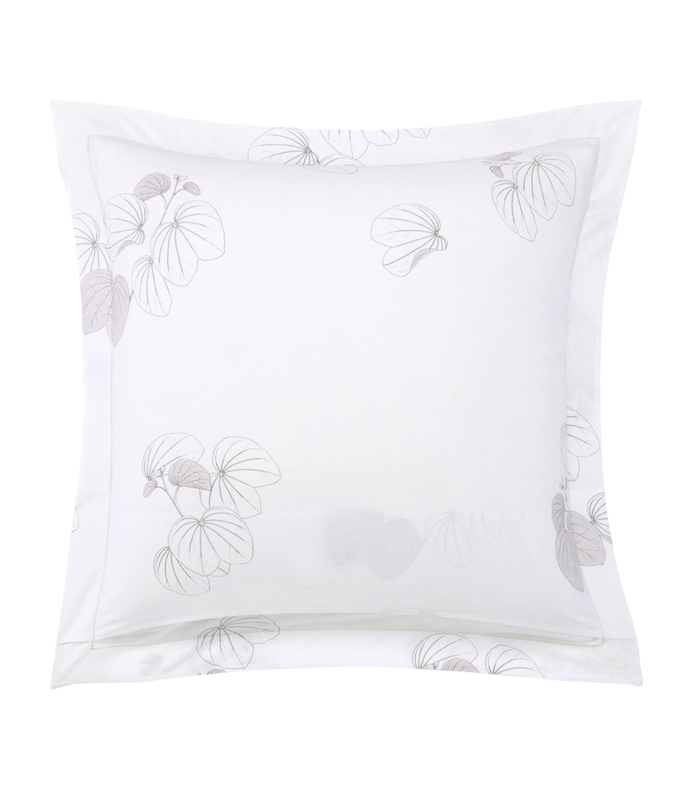 Floral Orchidee Square Oxford Pillowcase (65cm x 65cm) MULTICOLOURED Image 3