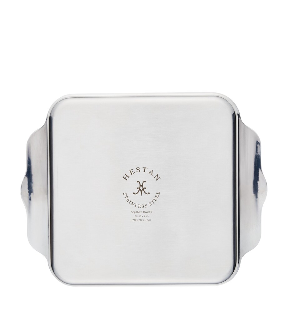 Stainless Steel Square Baking Pan (20cm) SILVER Image 5