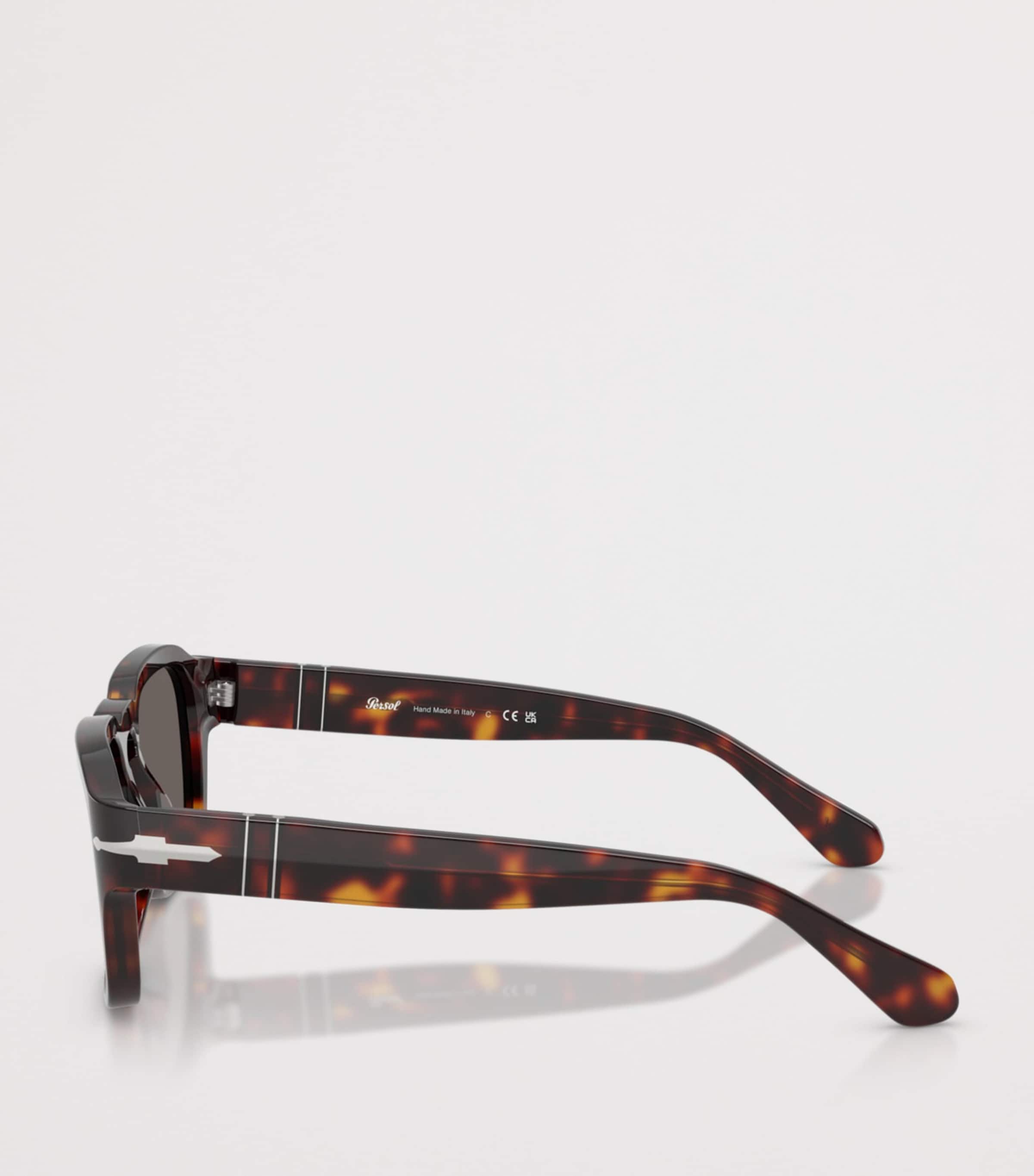 Persol Tortoiseshell Pillow Sunglasses Brown Image 3