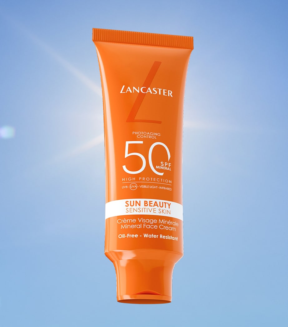 Sun Beauty Sensitive Skin Mineral Face Cream SPF  50 (50ml) NO COLOUR Image 5