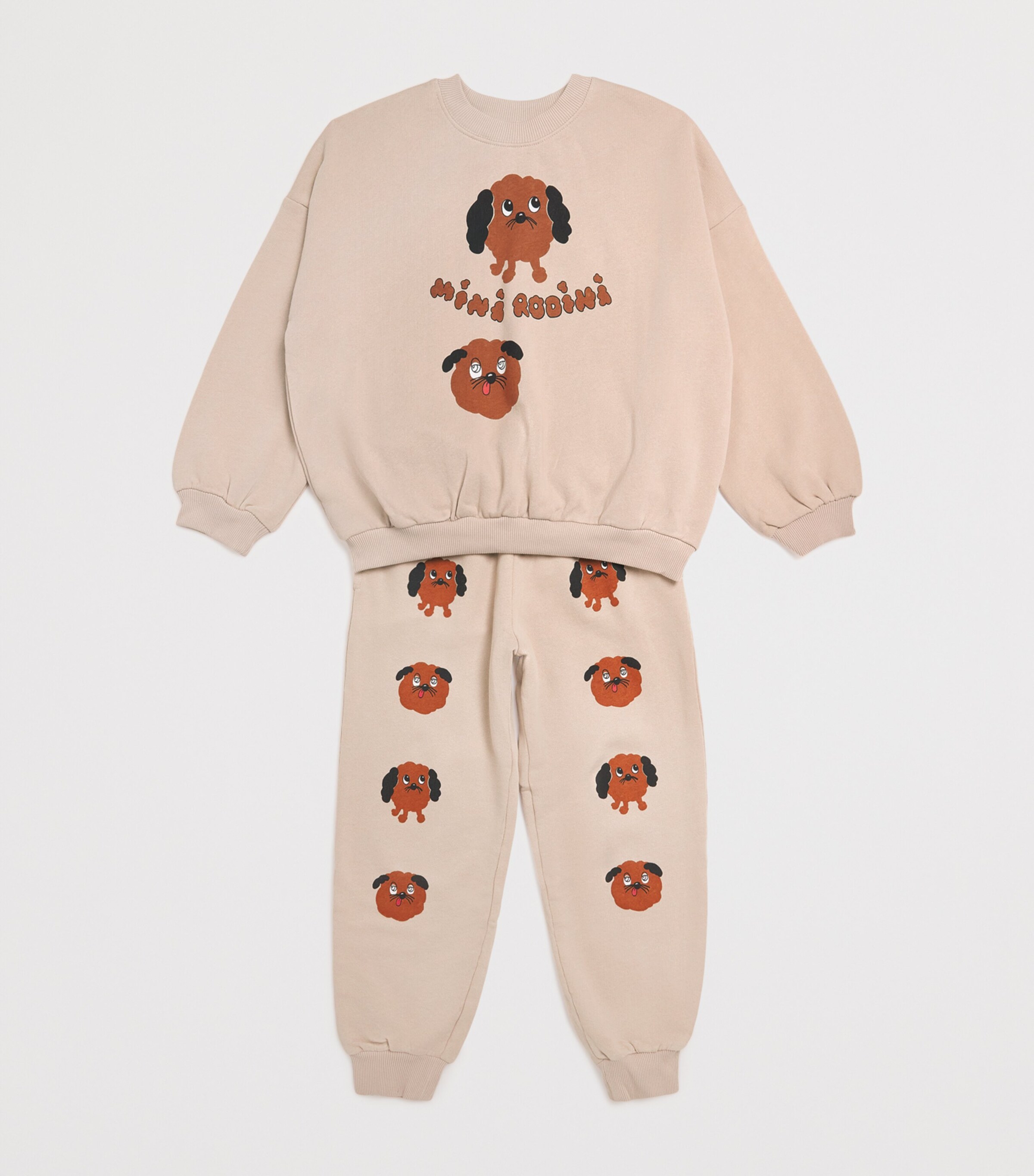 Organic Cotton Doggies Sweatpants (3-11 Years) 97GREY Image 3