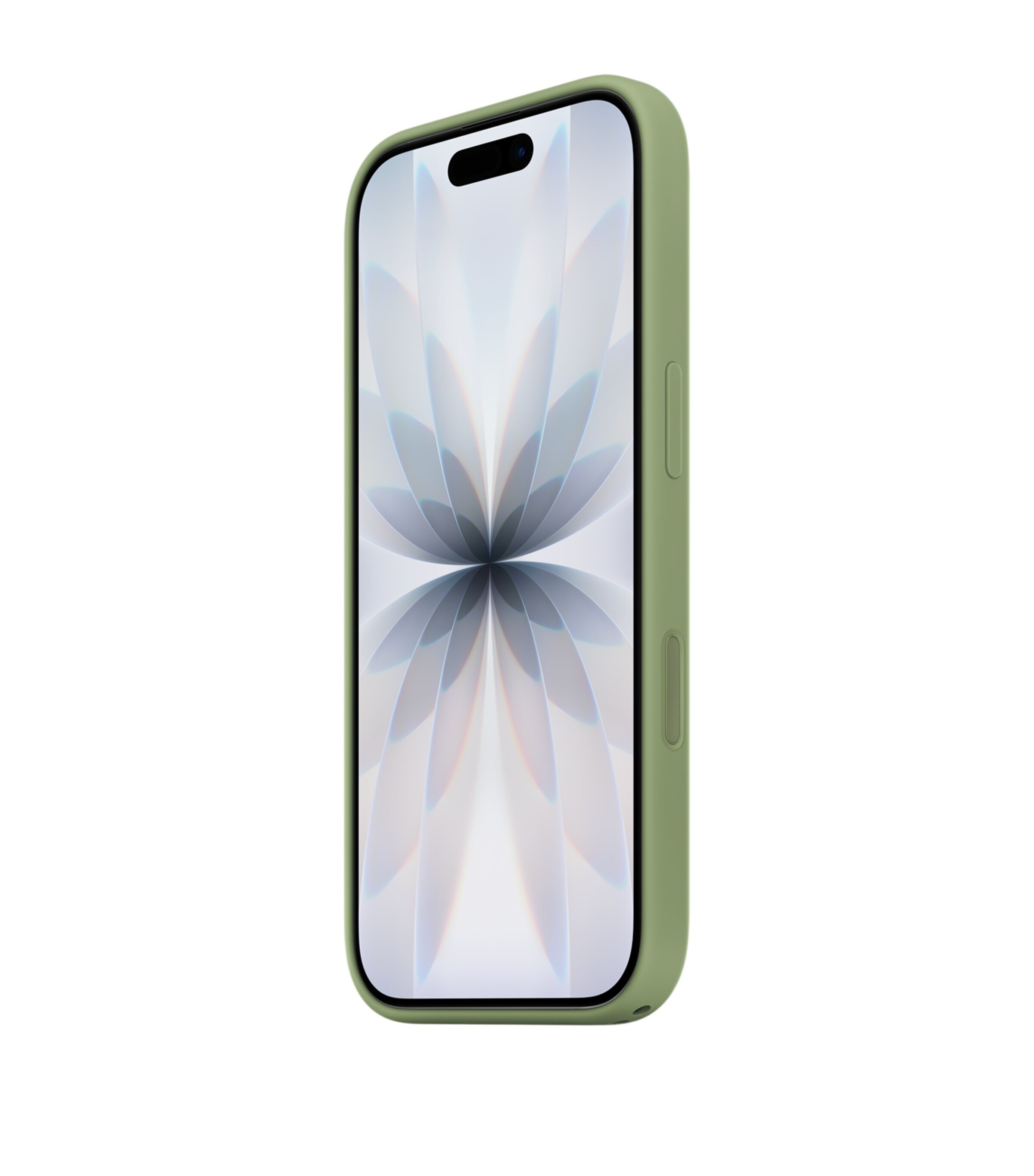 Silicone iPhone 17 MagSafe Case SAGE GREEN Image 2