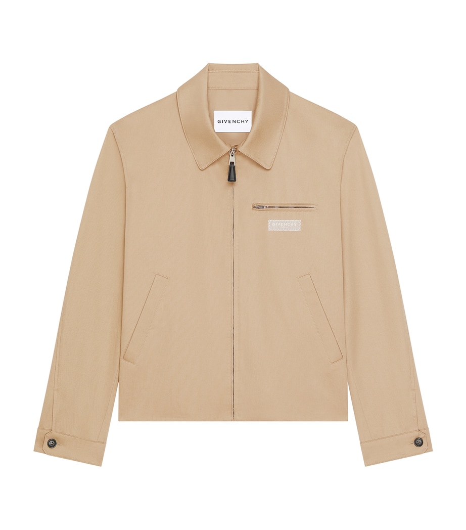 Givenchy Mens Cotton Harrington Jacket Image 1
