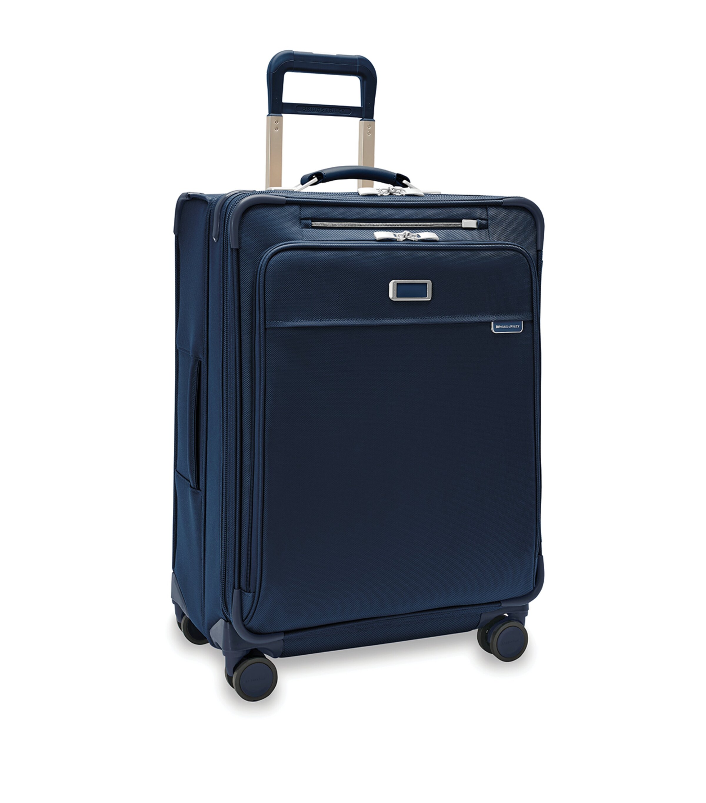 Baseline Medium Expandable Spinner Suitcase (66cm) NAVY Image 2