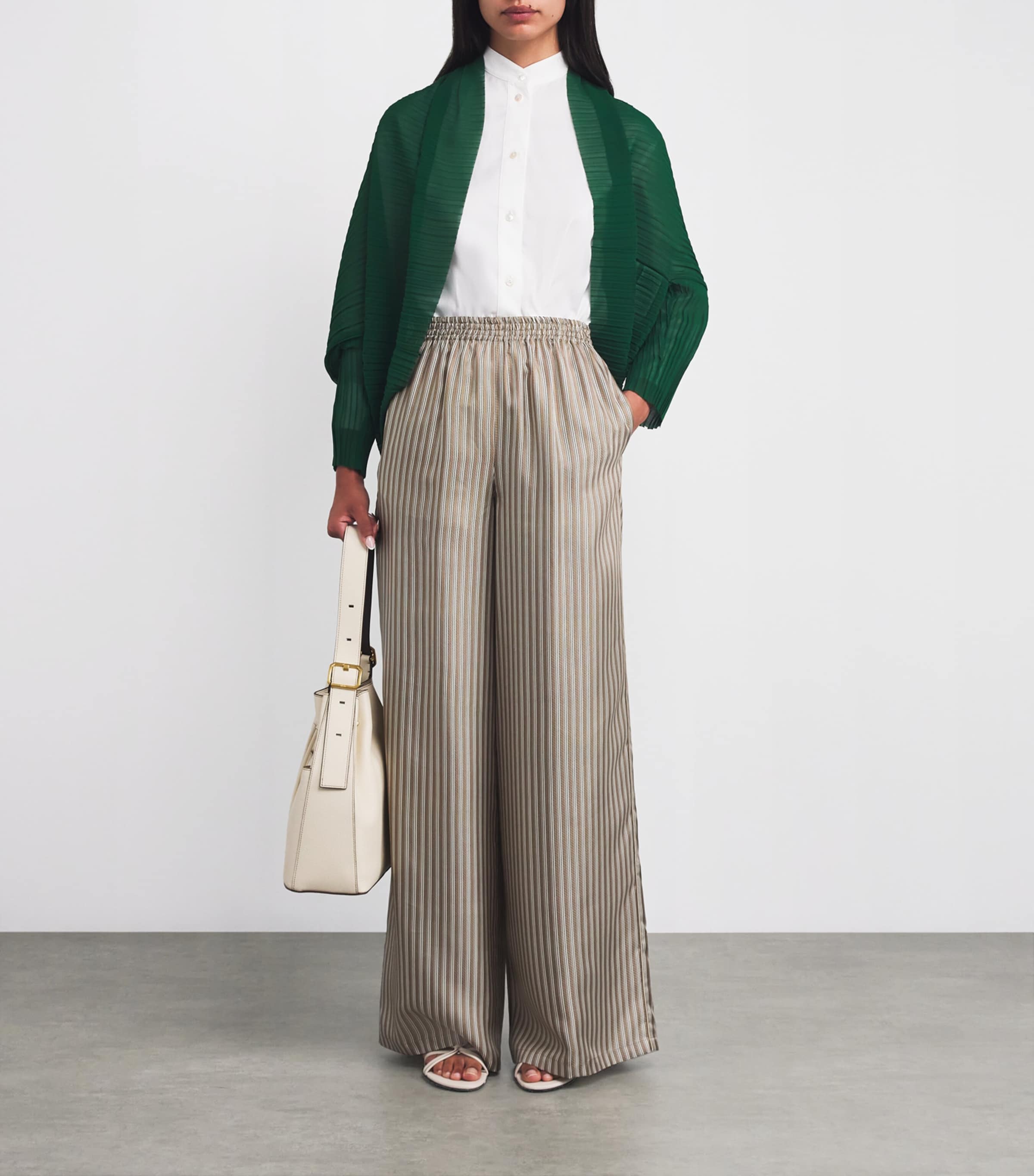 Plissé Stole EMERALD Image 2