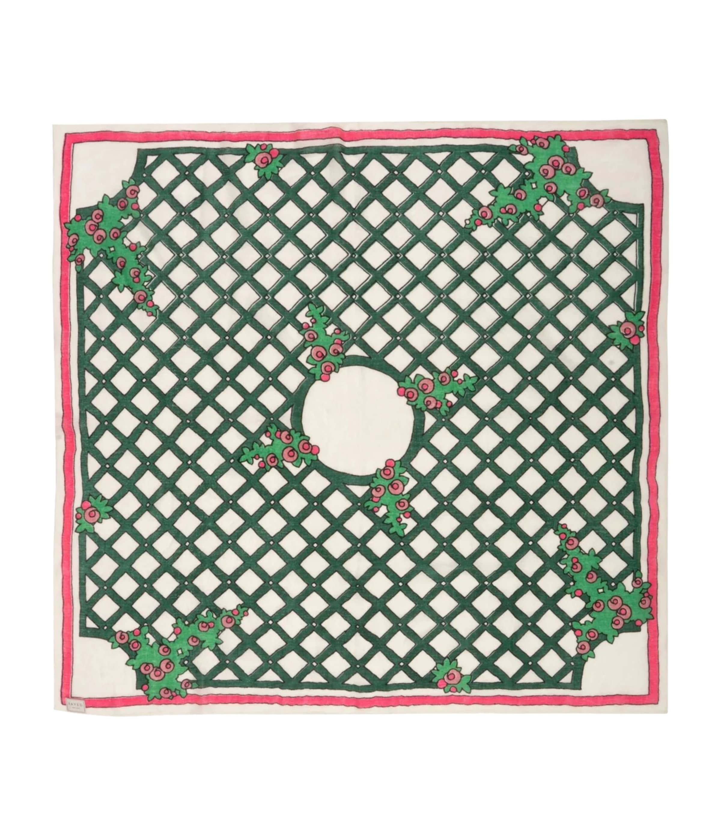 SAVED NY x Damien Nicolas Roux Cashmere Treillage Scarf | Women Accessories | Scarves | Women New In