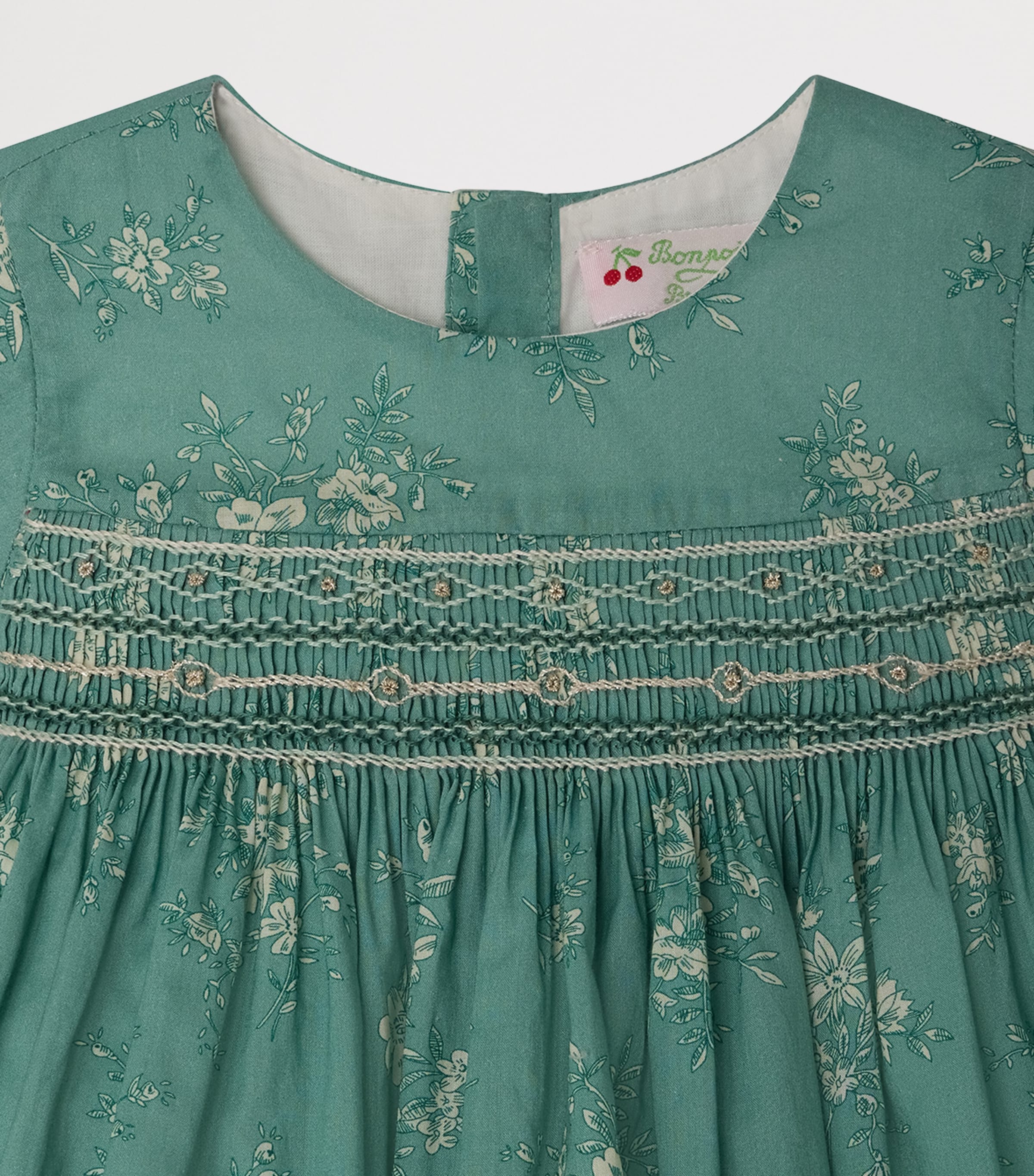 Floral Print Dress and Bloomers Set (6-18 Months) FL EMERAUDE Image 3