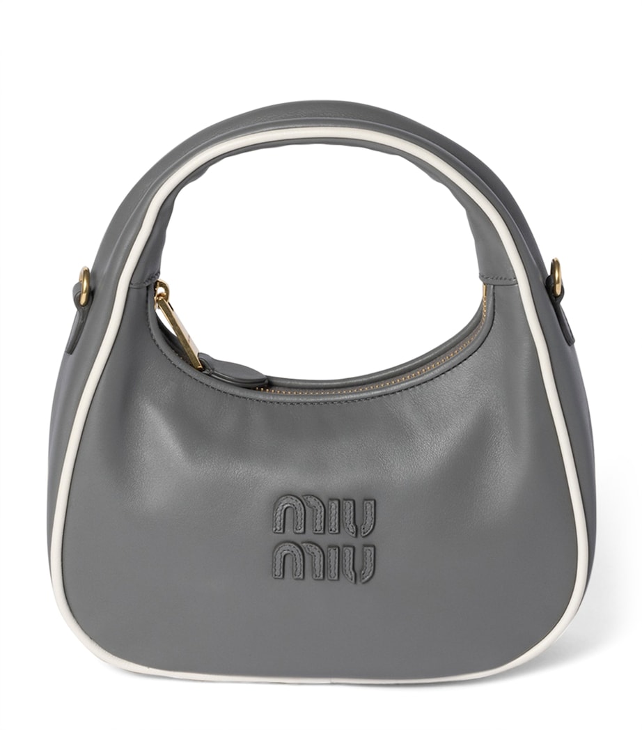 Miu Miu Leather Wander Top-Handle Bag Image 1