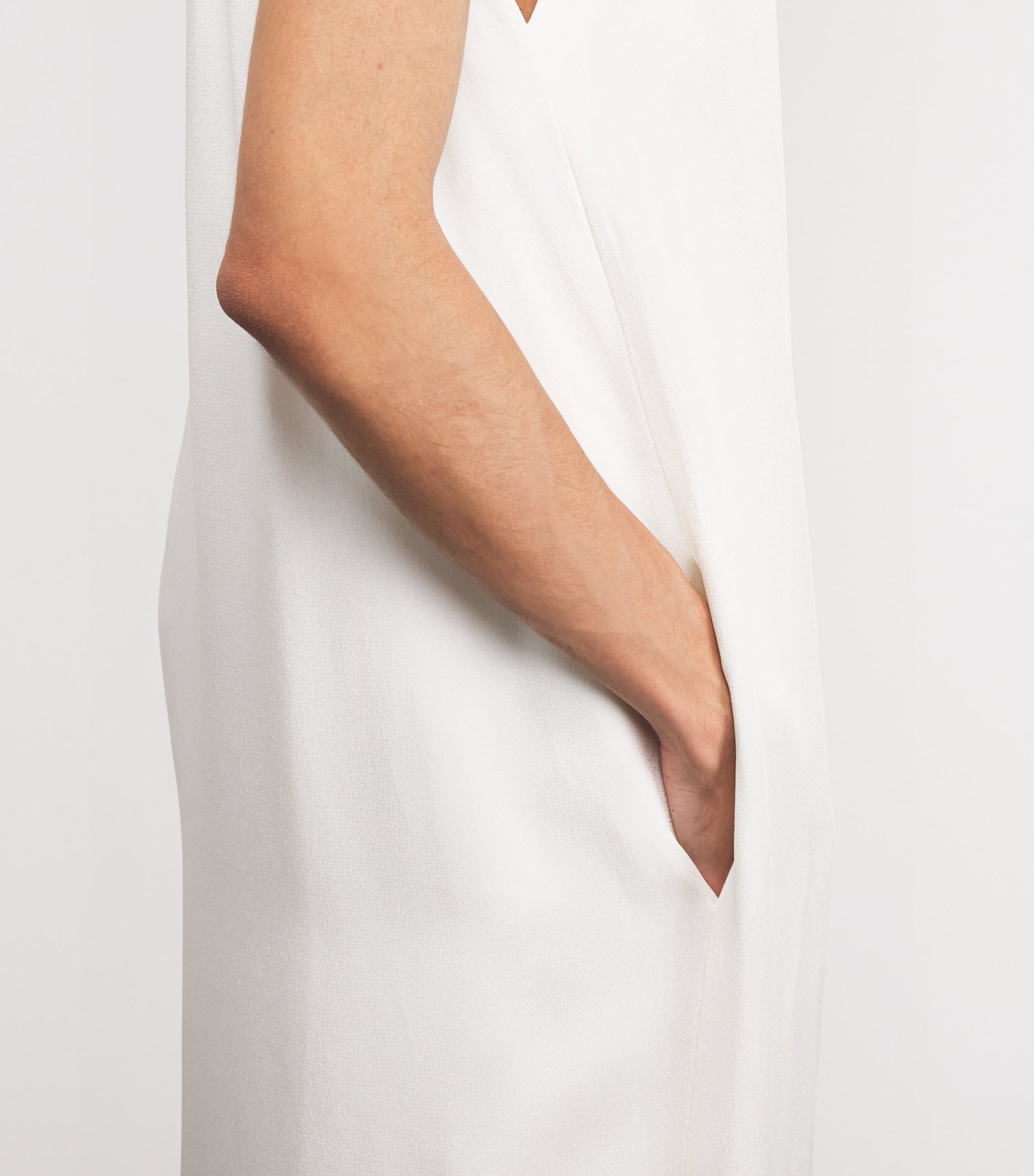 Satin Embellished Gown 9200 CREAM Image 6