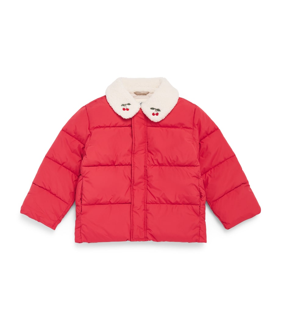 KONGES SLOJD Alpi Puffer Jacket (18 Months-10 Years) Cardinal Image 1
