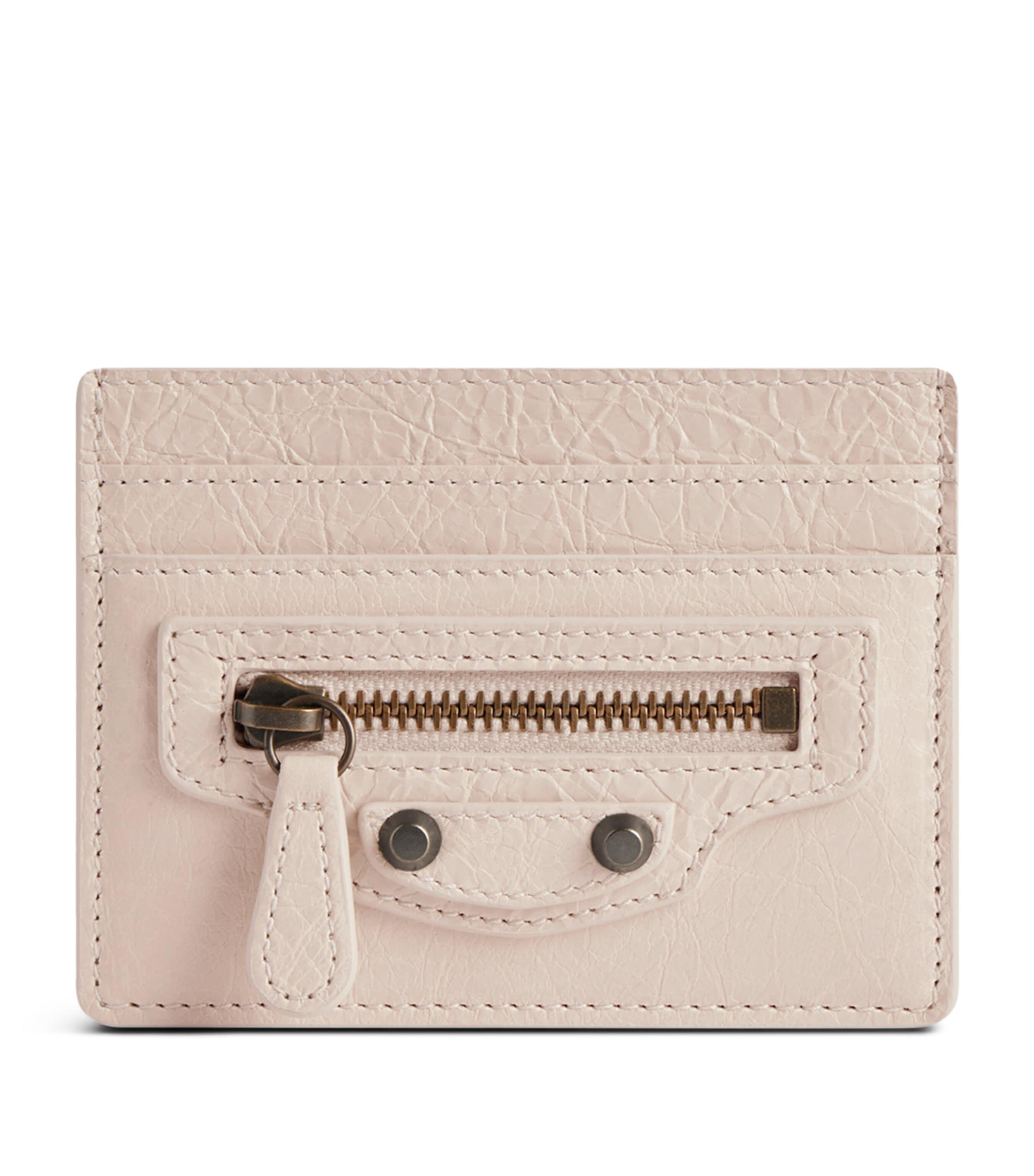 Balenciaga Le City Card Holder In Beige