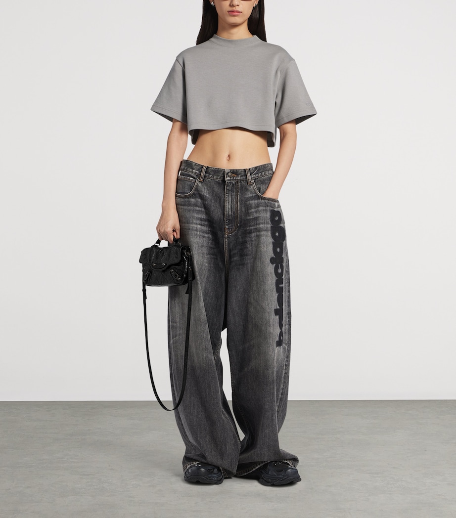 Balenciaga Nano Leather Le City Top-Handle Bag Image 4