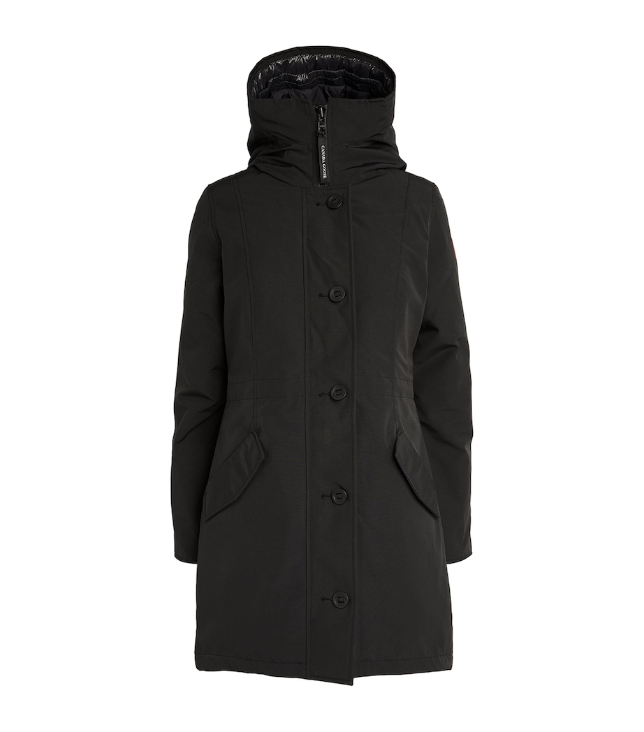 Down-Filled Rossclair Parka 61 BLACK NOIR Image 1