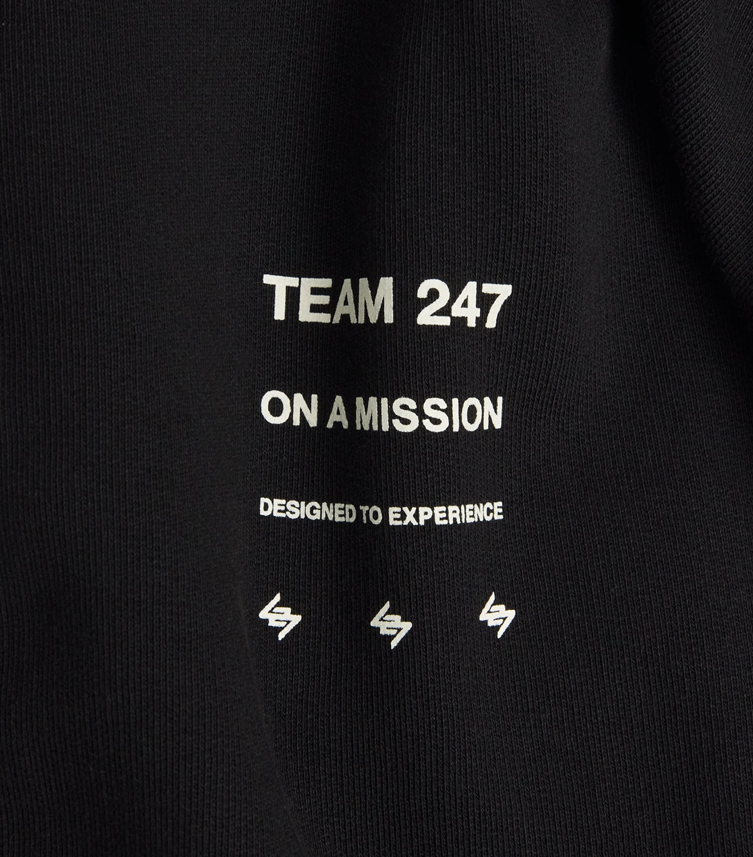 Uprising Zip-Up Hoodie BLACK Image 5