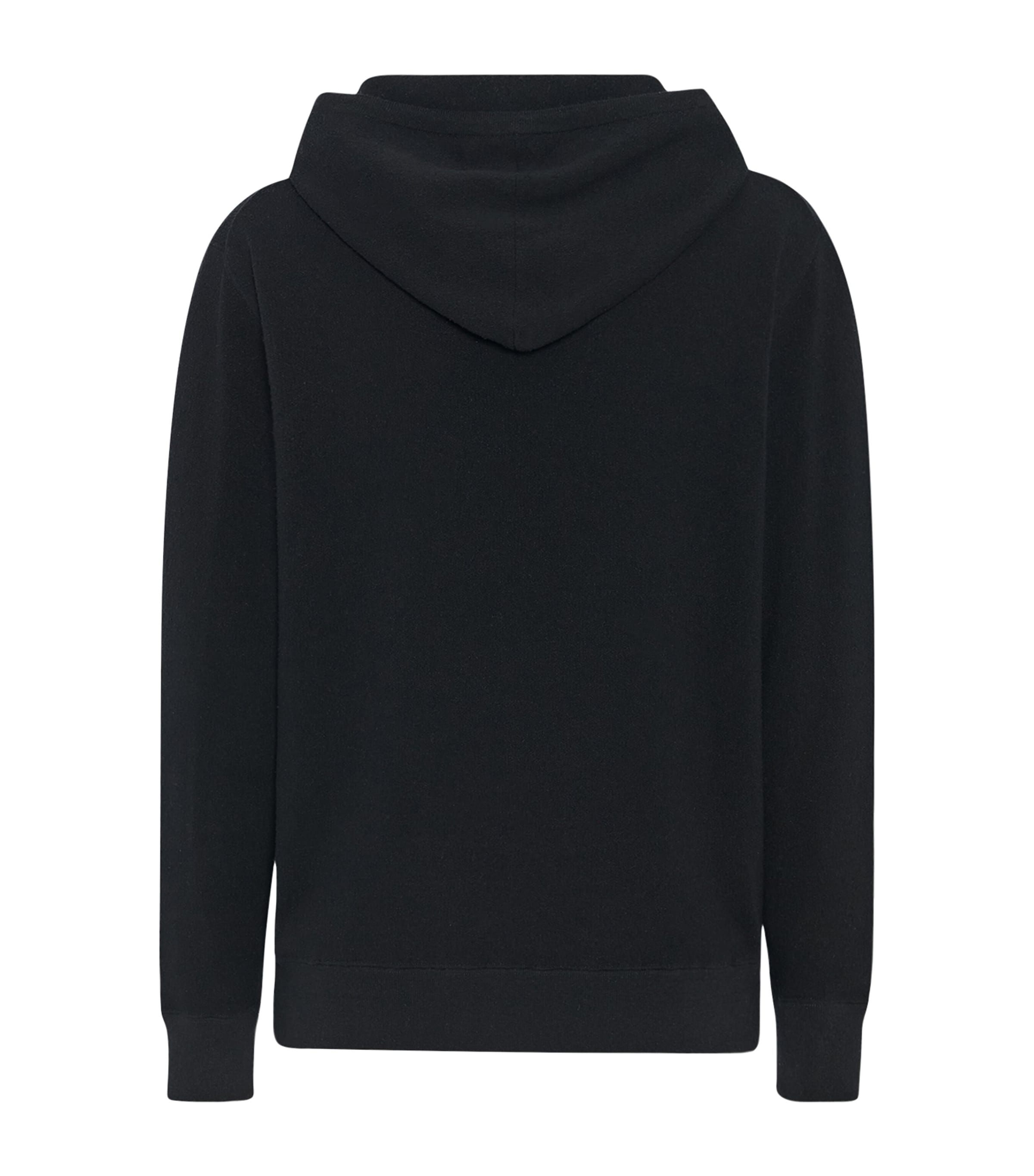 The Row Koniri Silk Jersey Hoodie In Black