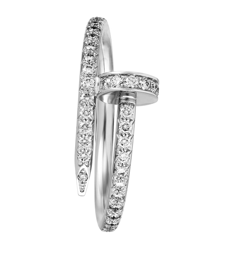 White Gold and Diamond Juste un Clou Ring WHITE GOLD Image 4