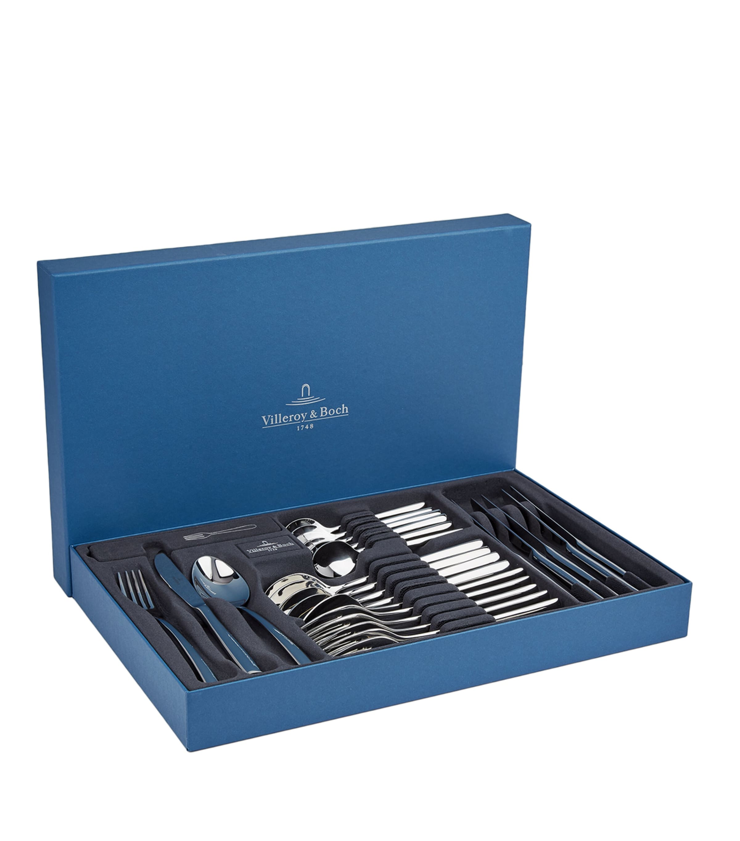 Villeroy & Boch Piemont 30-piece Cutlery Set In Blue