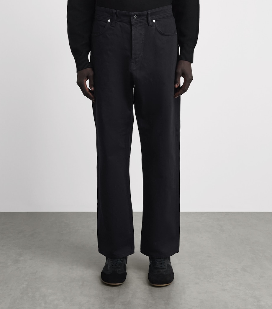 Stone Island Mens Straight Jeans Image 4