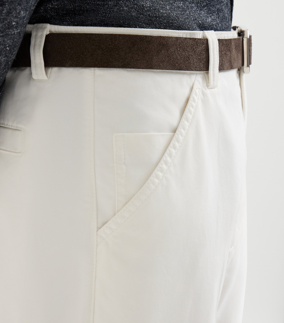 Cotton Gabardine Tailored Trousers C2200 Image 6
