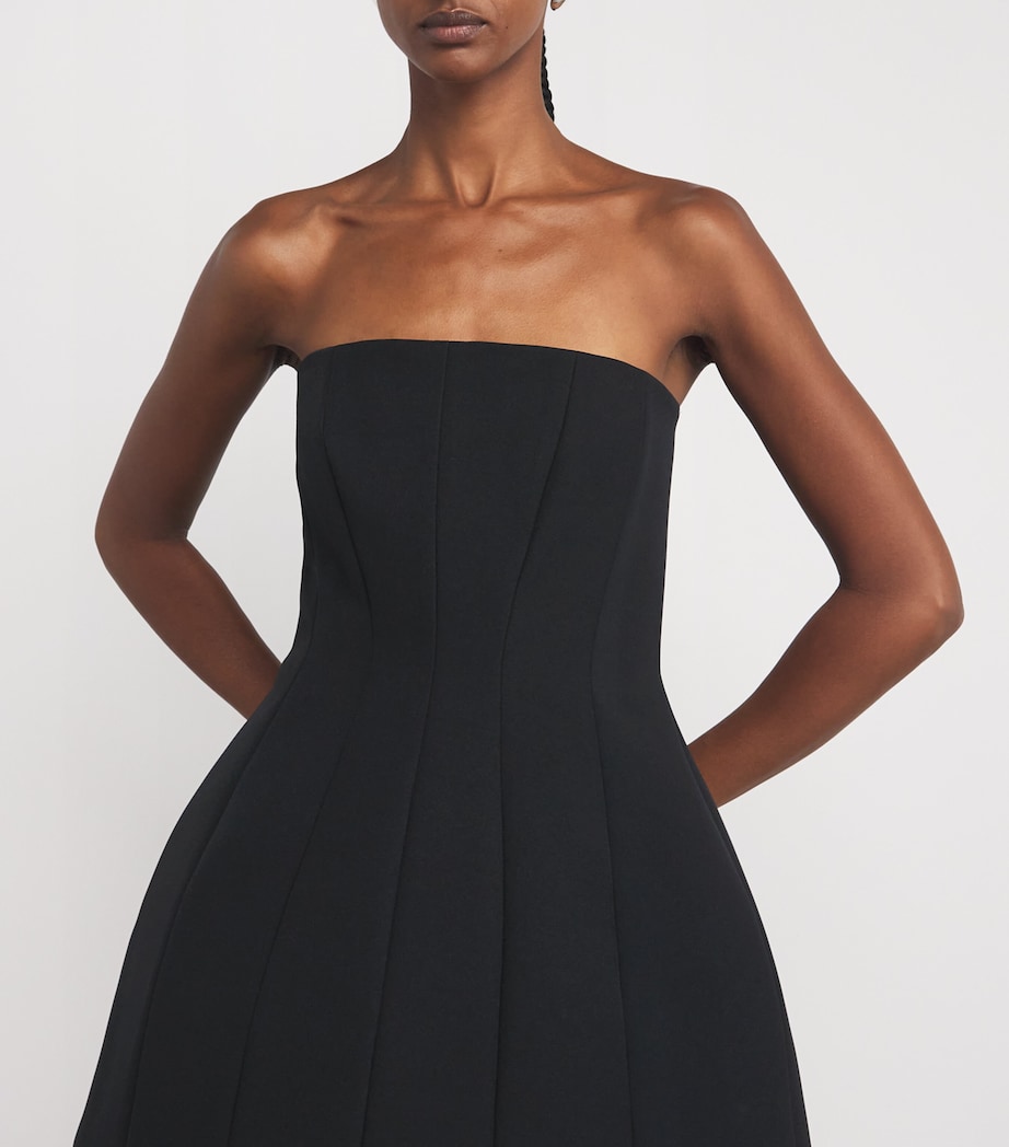 Structured Mini Dress BLACK Image 6