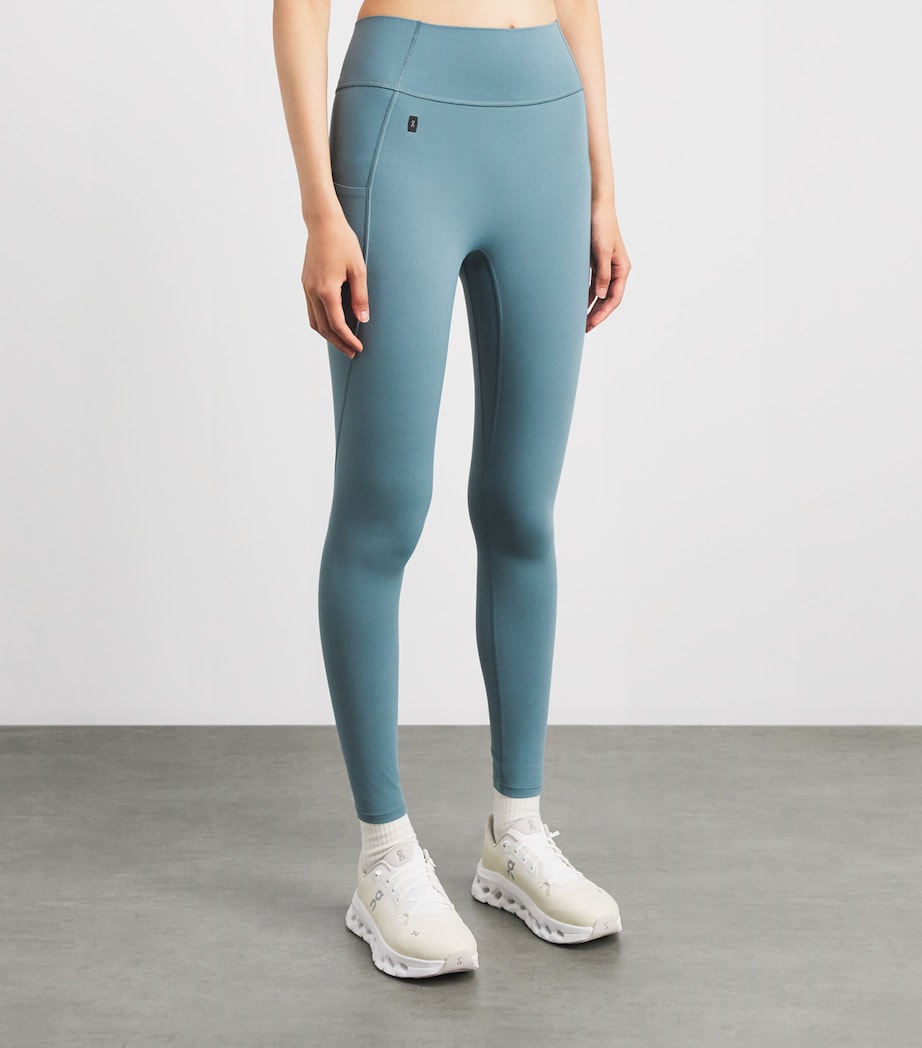 On ON SPORT LEGGINGS STUDIO TIGHTS Agave Image 4
