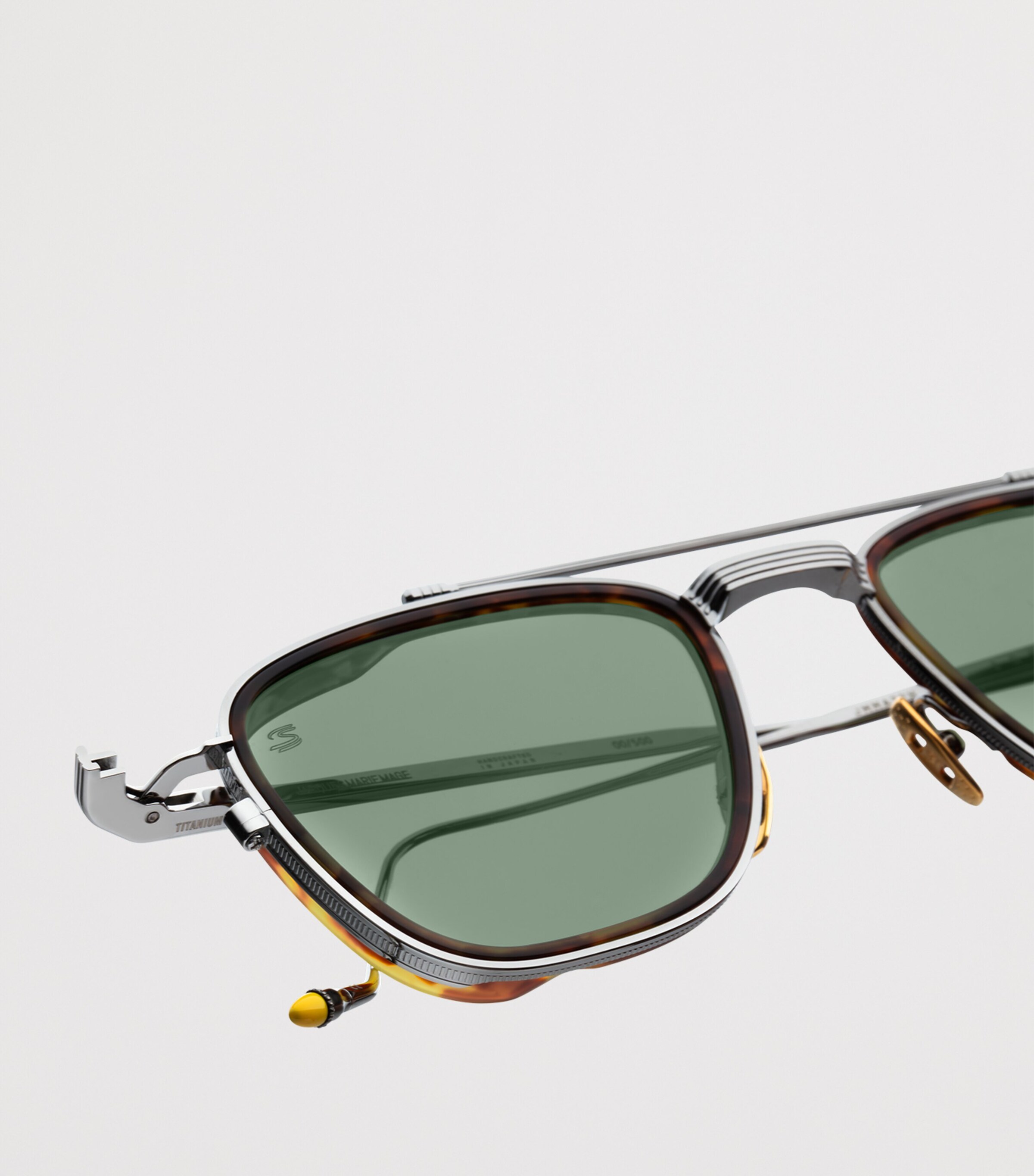 Jacques Marie Mage Ayrton Senna 1992 Sunglasses Antique Silver Image 11