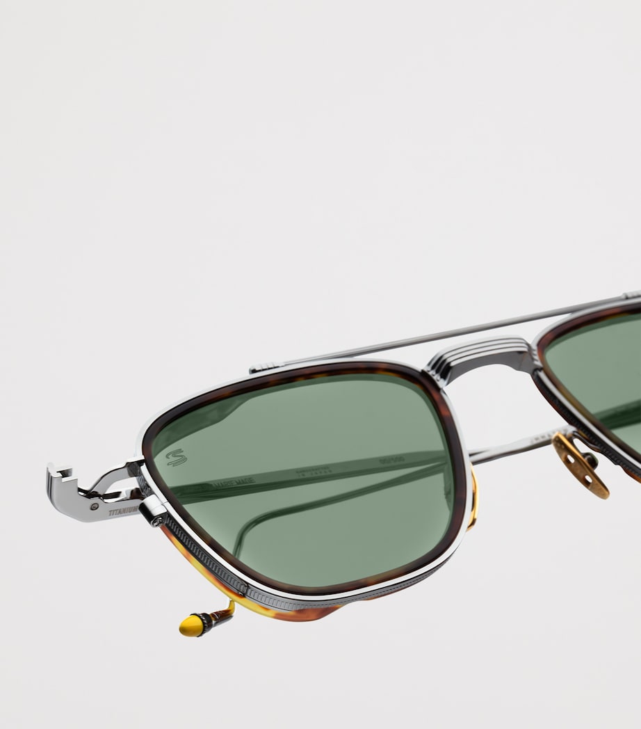 Jacques Marie Mage Ayrton Senna 1992 Sunglasses Antique Silver Image 11