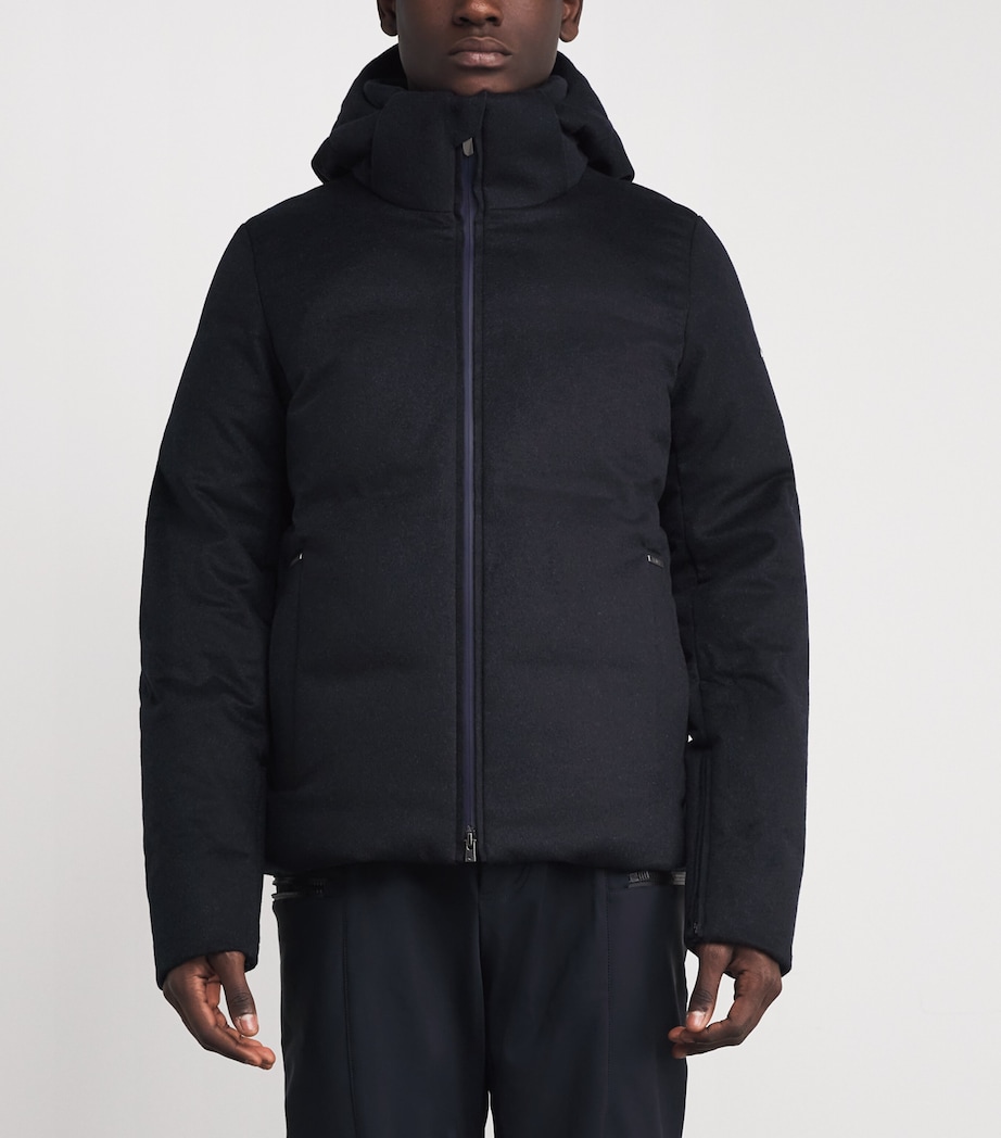 Cashmere Waterproof Tech Jacket DEEP SPACE Image 3