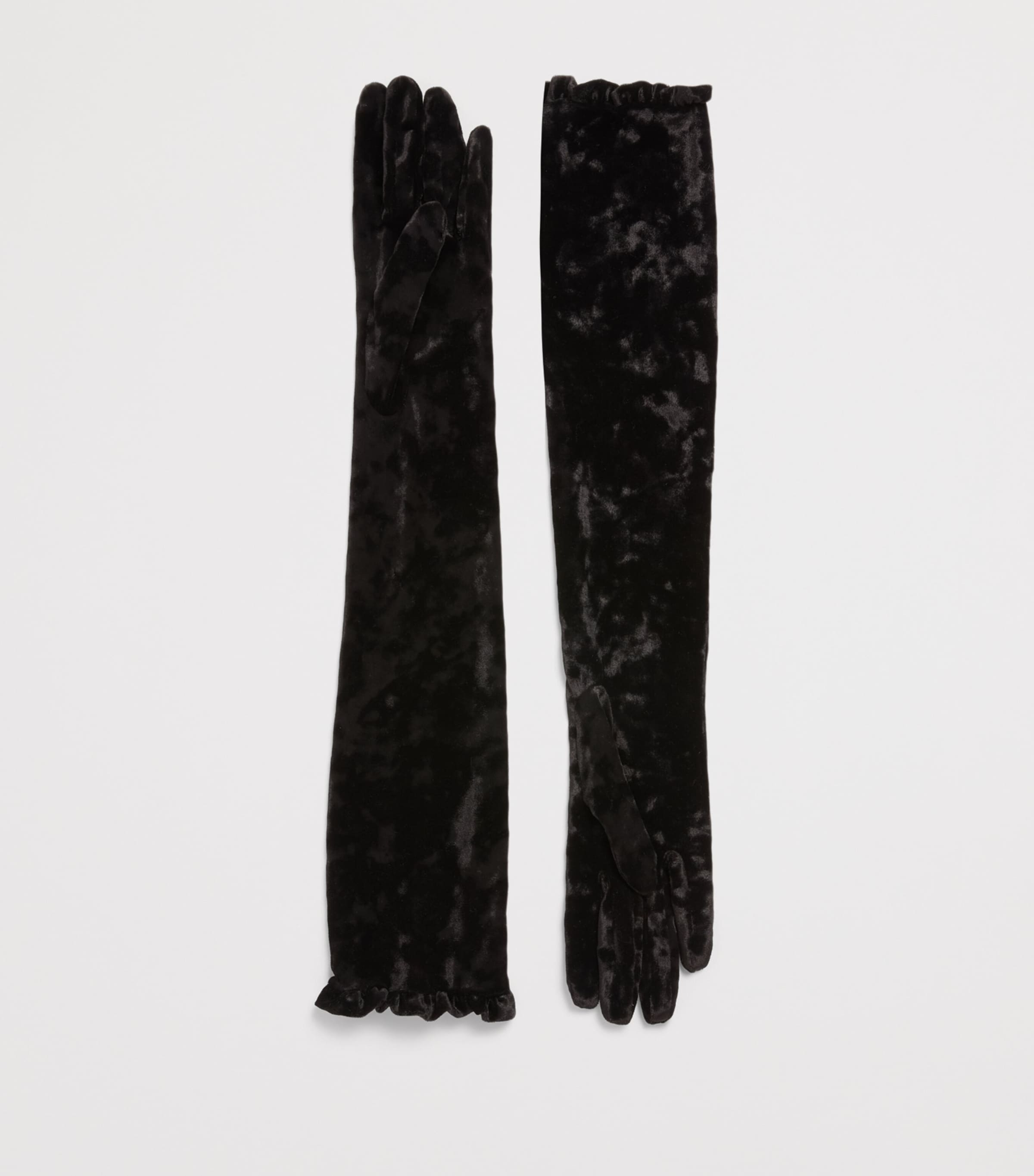 Long Chenille VLogo Gloves N06 Image 3