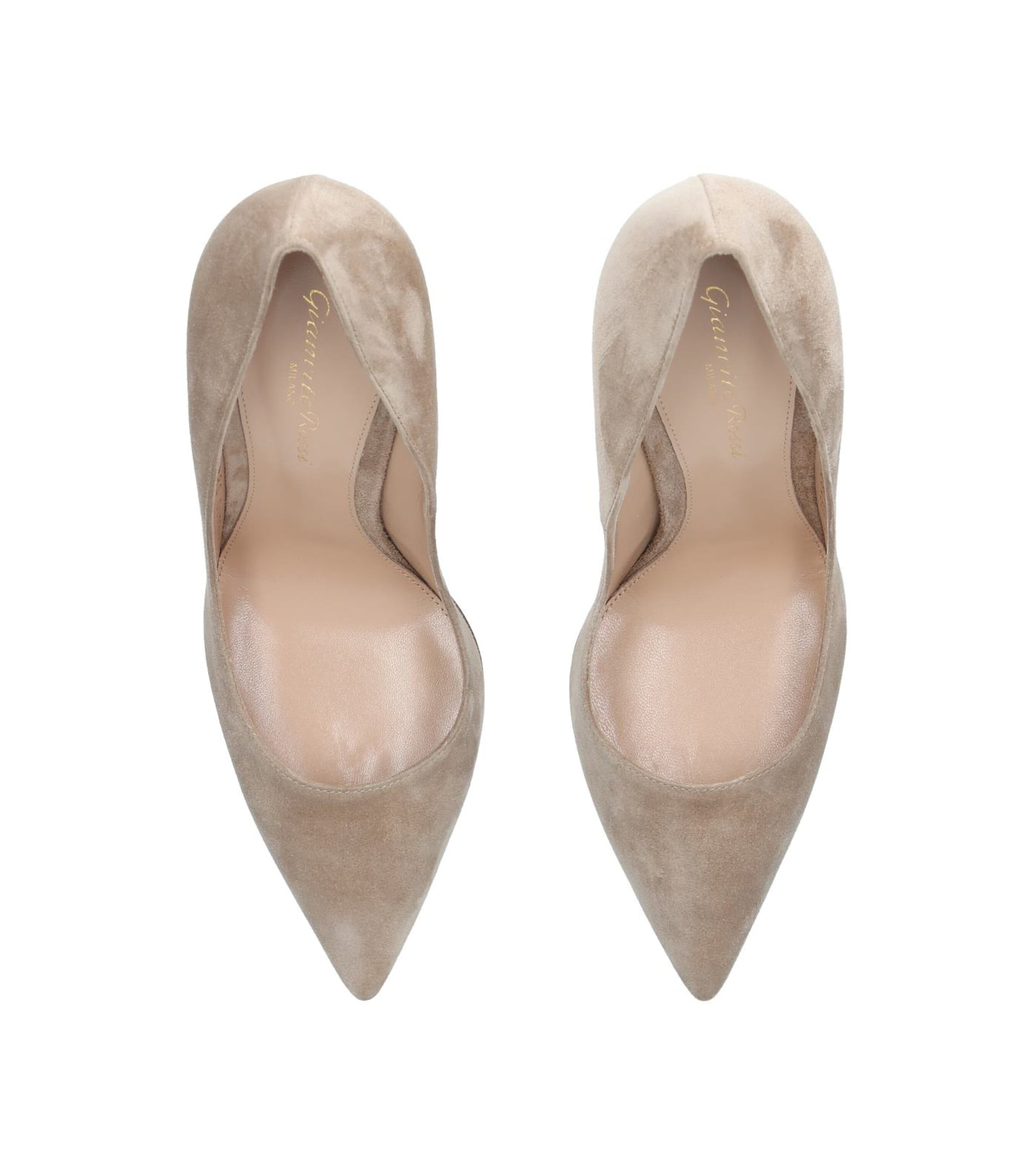 Suede Gianvito Pumps 105 NUDE Image 4