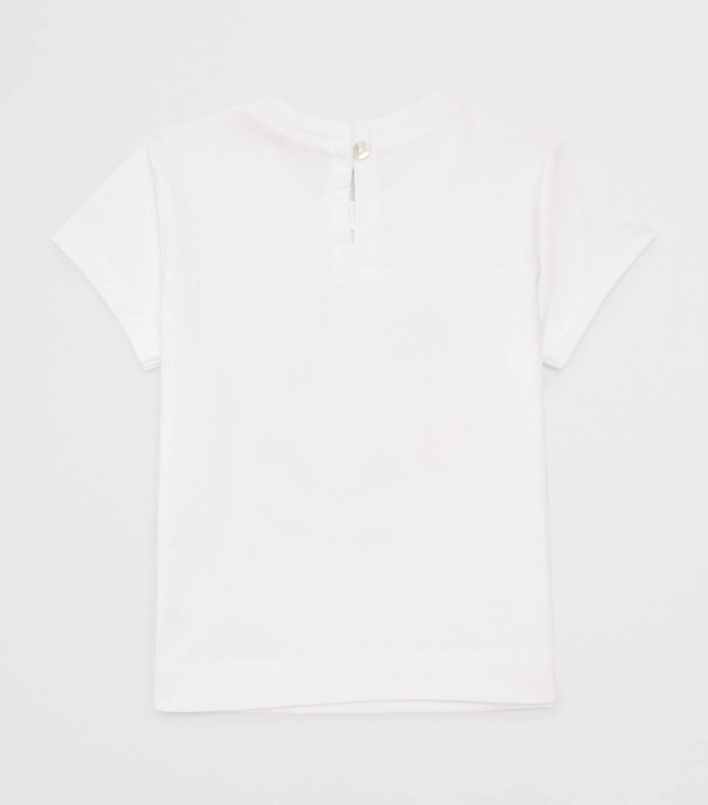 Monnalisa Cotton Fairy T-Shirt (2-12 Years) Optical White Image 2