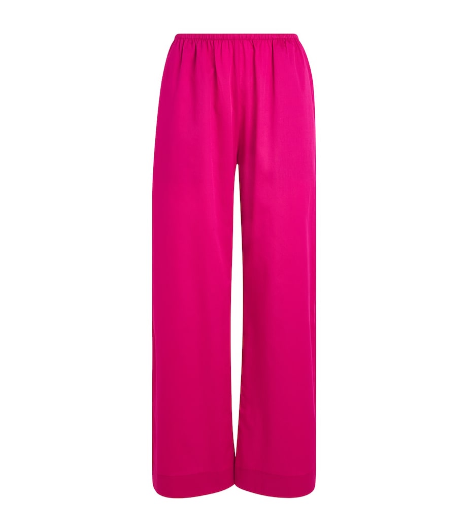 LESET Womens Cotton Yoko Trousers Amaranth Image 1