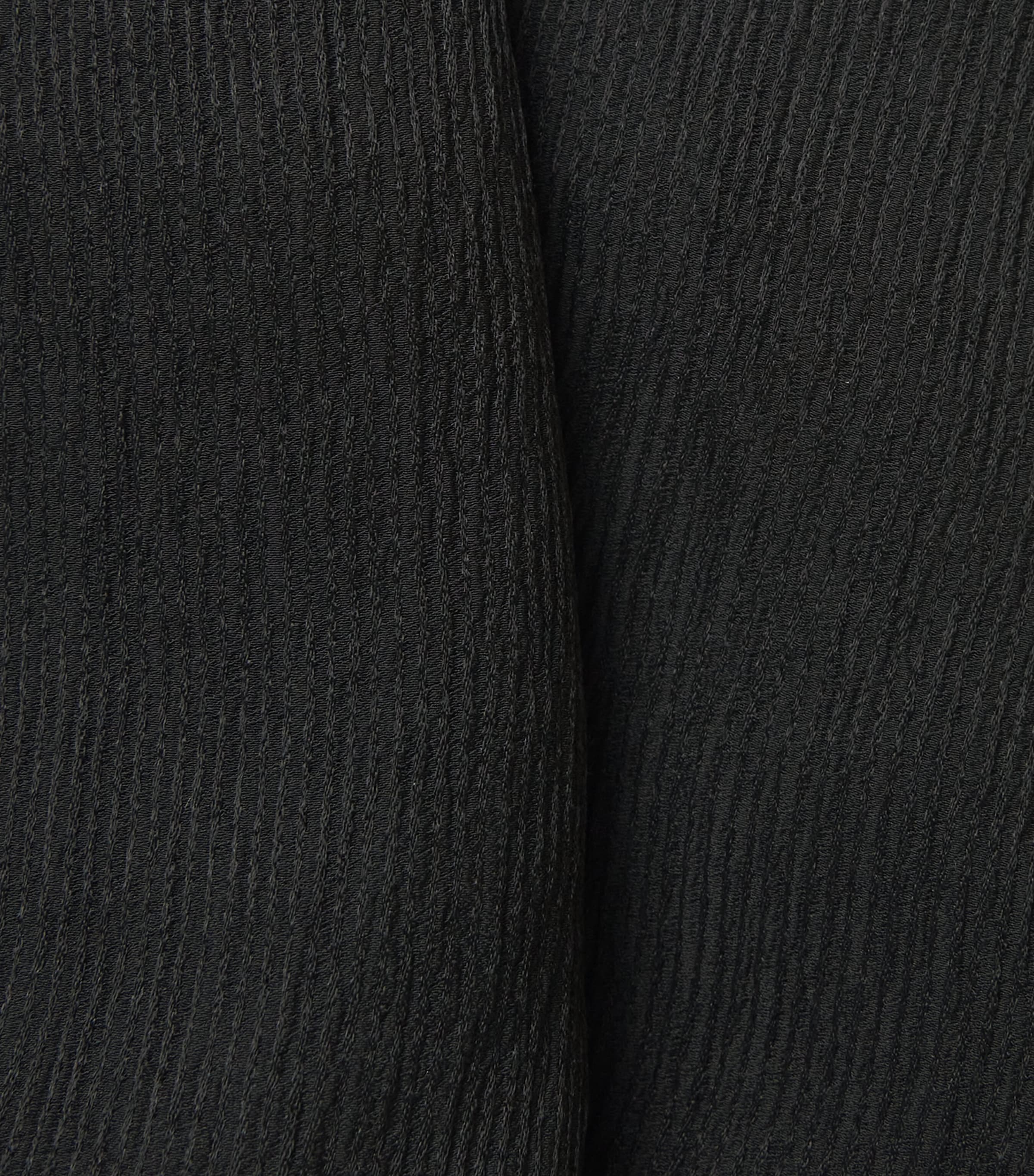Silk Flared Trousers BLACK Image 5