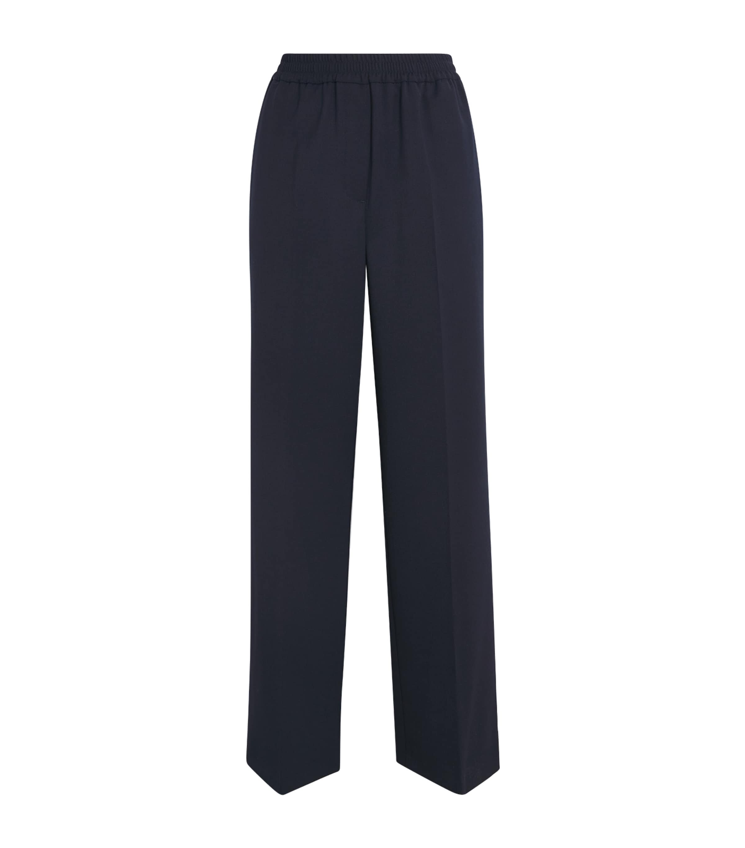 Weekend Max Mara Wide-leg Trousers In Blue