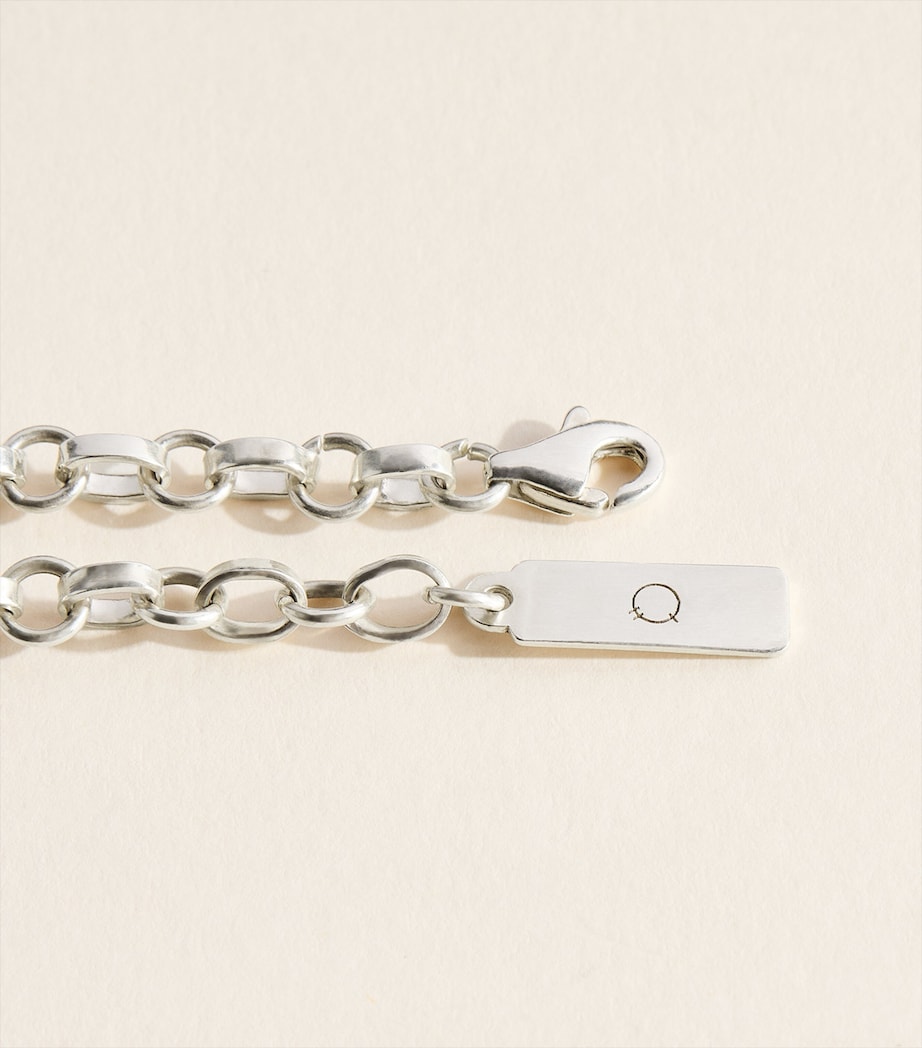 FYR Sterling Silver and Pearl White Club Bracelet Silver Image 5