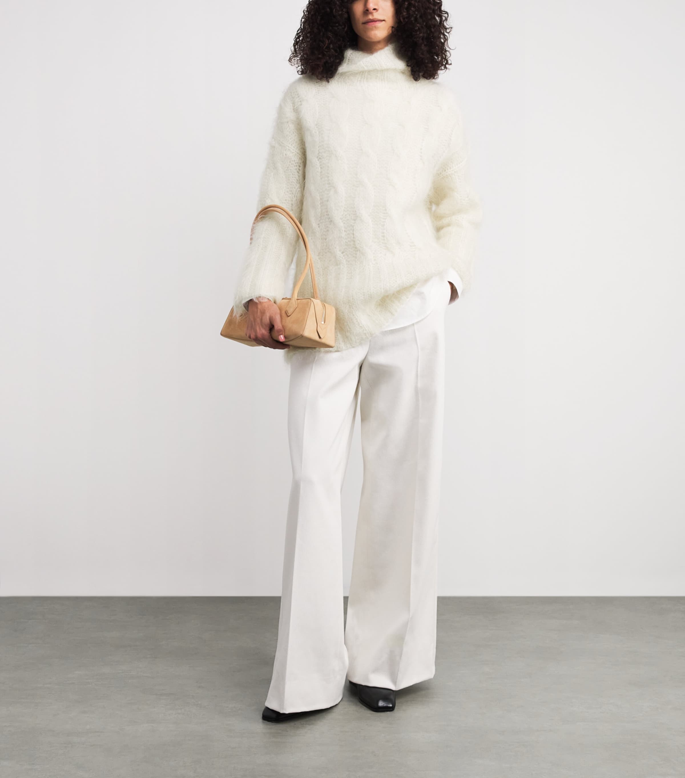 Mohair-Blend Fortin Sweater WAX Image 2